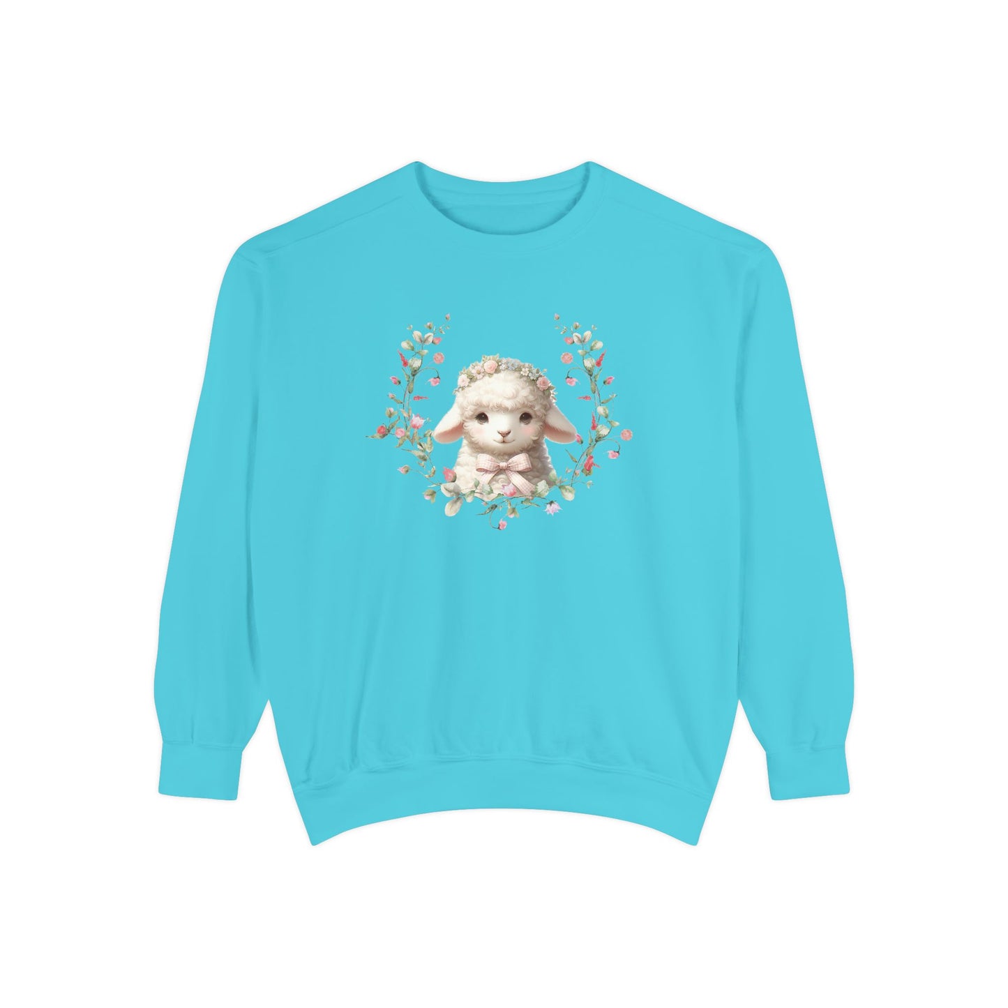 Lambs Charm Sweatshirt Coquette Sweatshirt Trendy Crewneck Aesthetic Sweatshirt Cute Sweatshirt Gift For Her Comfort Colors Sweatshirt