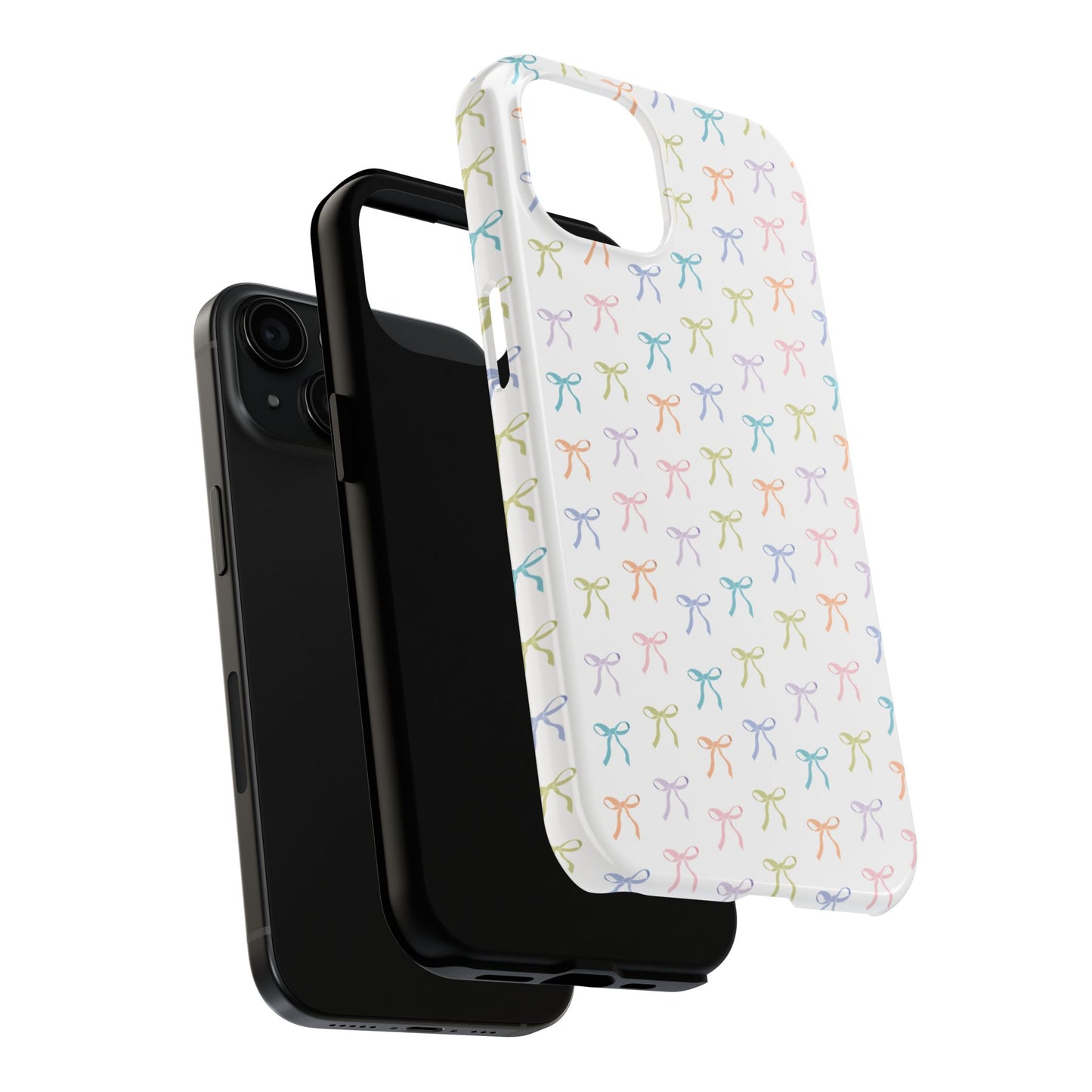 Bow Phone Case, Coquette Design Case, Durable Phone Case, Tough Phone Cases
