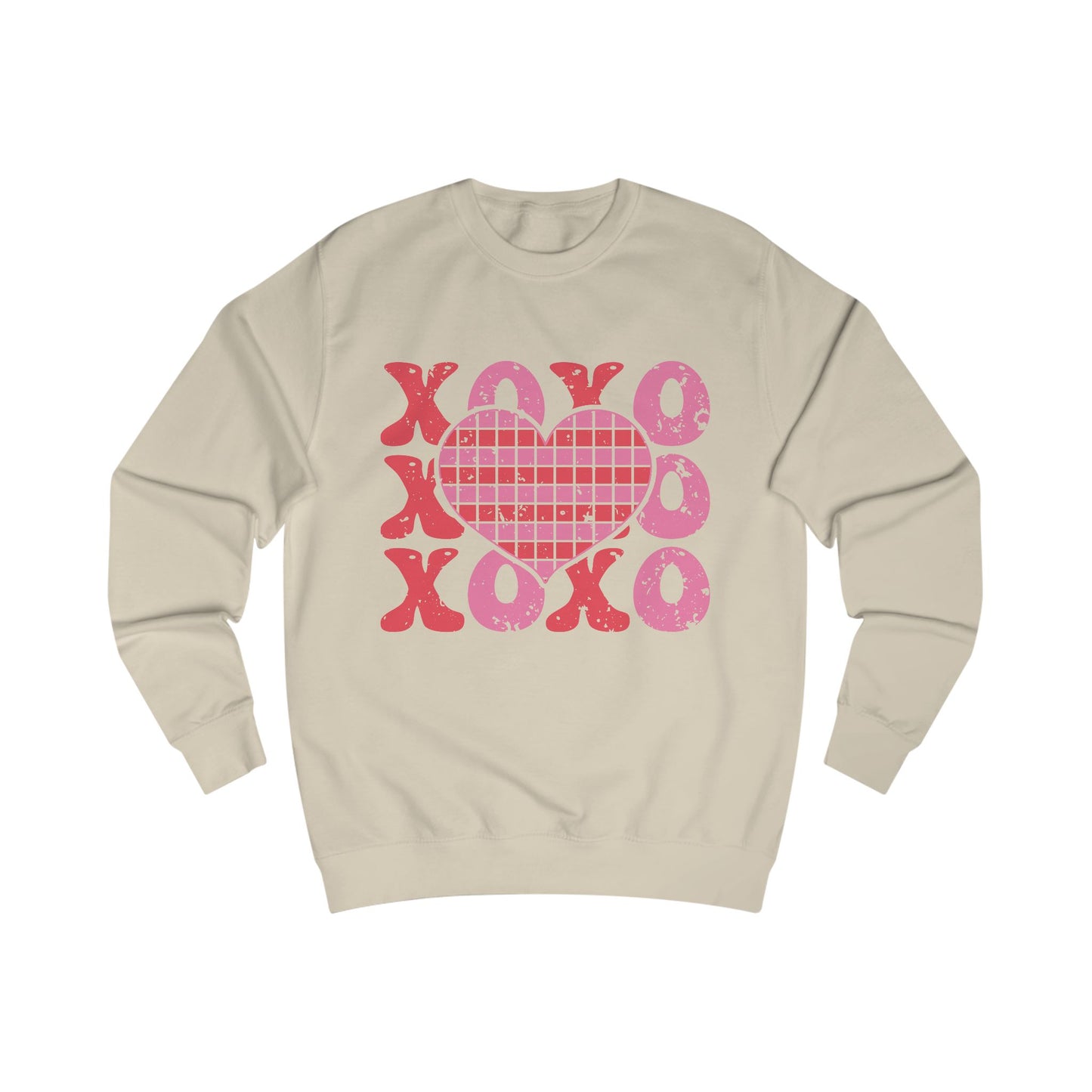 Retro Hugs and Kisses Unisex Sweatshirt