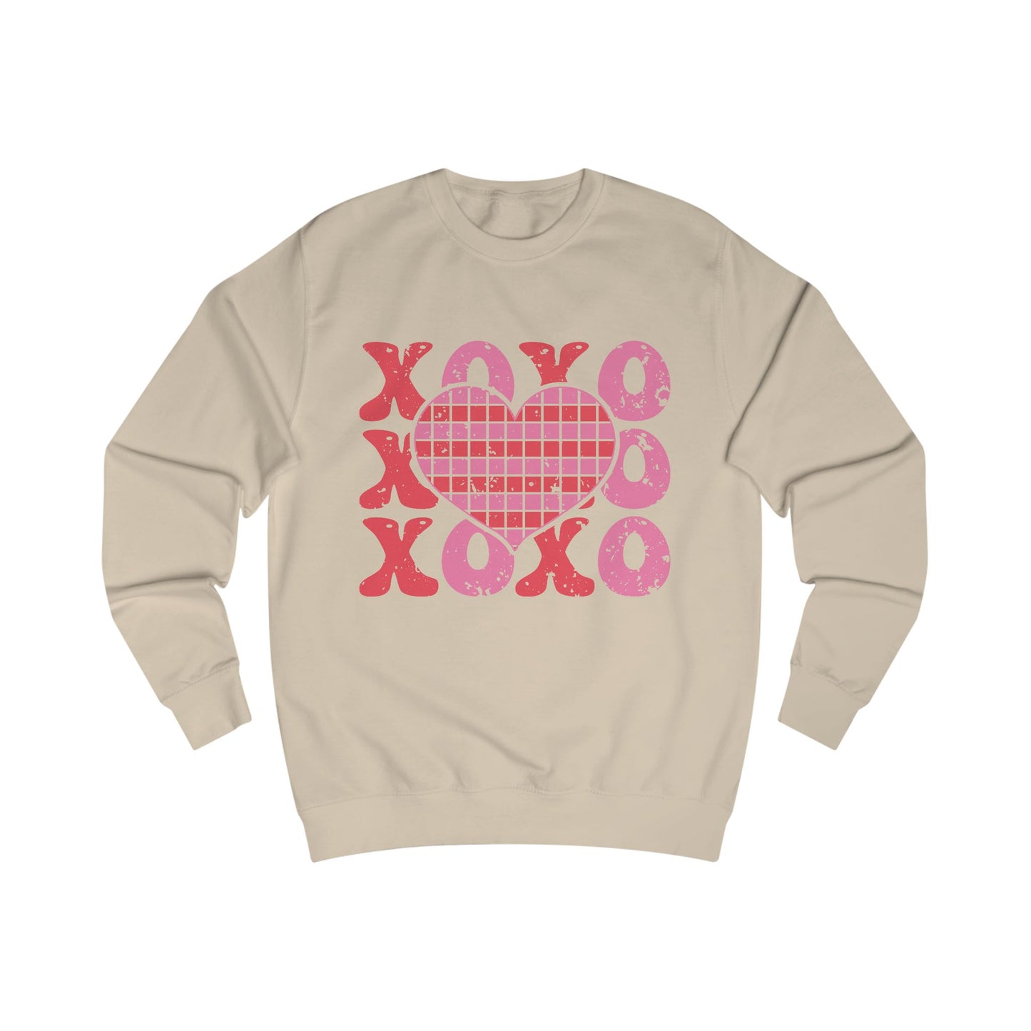 Retro Hugs and Kisses Unisex Sweatshirt