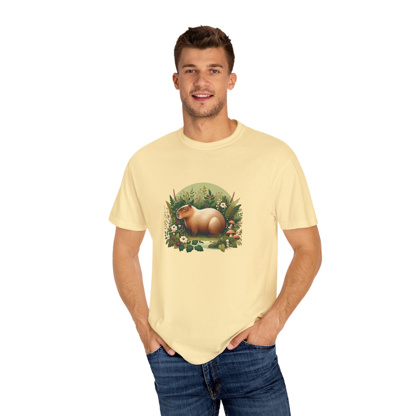 Capybara Crewneck Shirt, Animal Kingdom Gift, Comfort Colors Tee, Shirts That Go Hard