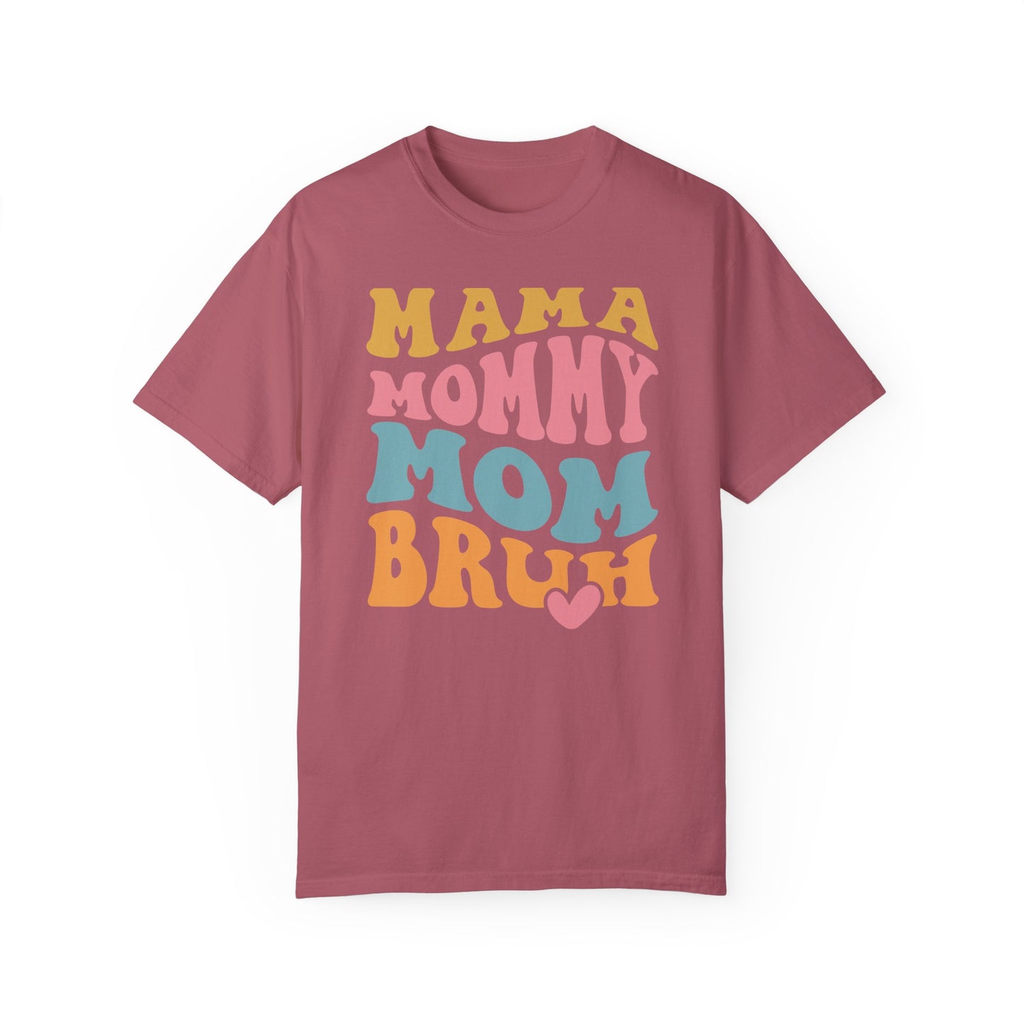 Mama Mommy Mom Bruh TShirt, Retro Font Tee, Mothers day shirt