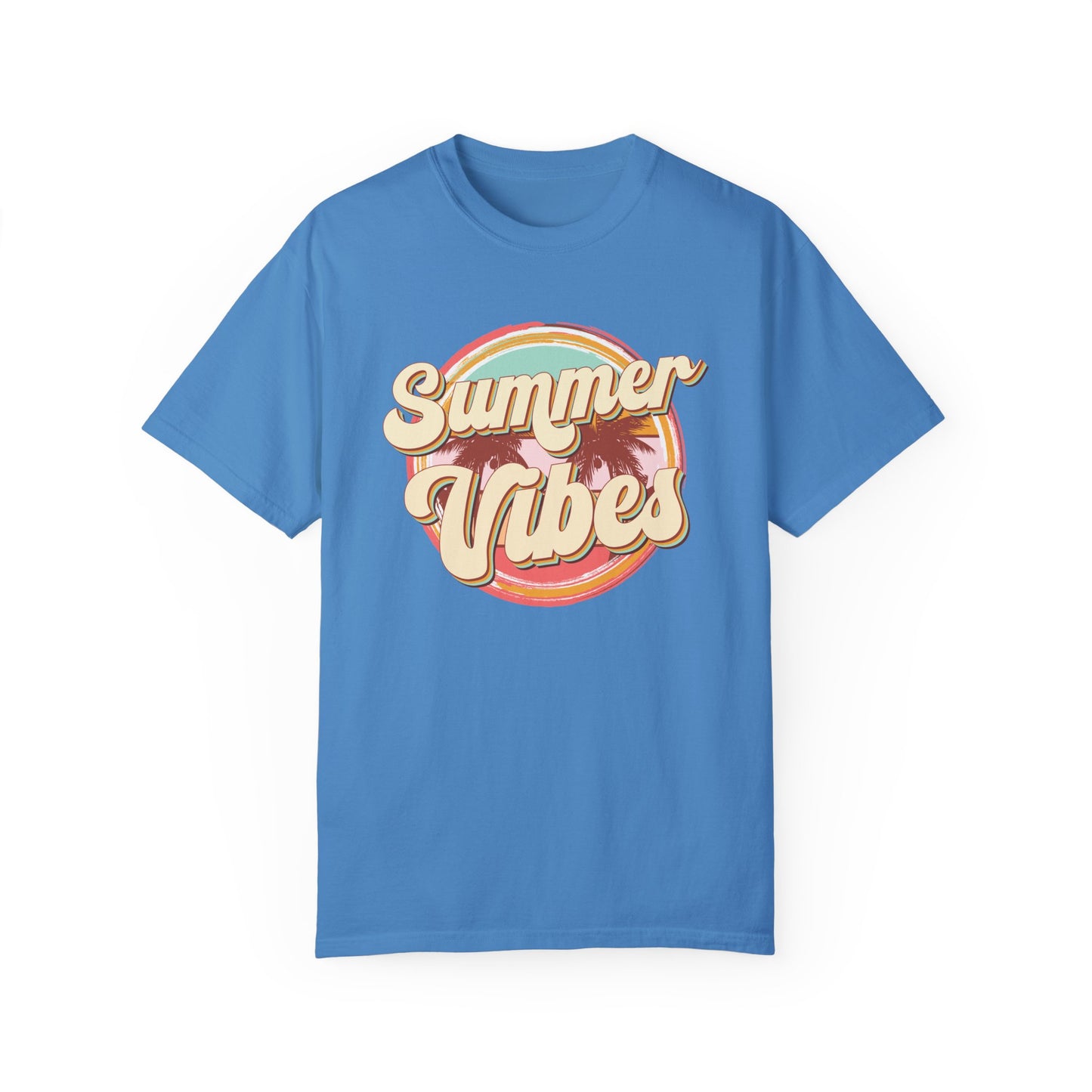 Summer vibes shirt, summertime shirt, vacation shirt, party tee, trendy tee, sophisticated tee, beach vibes tee
