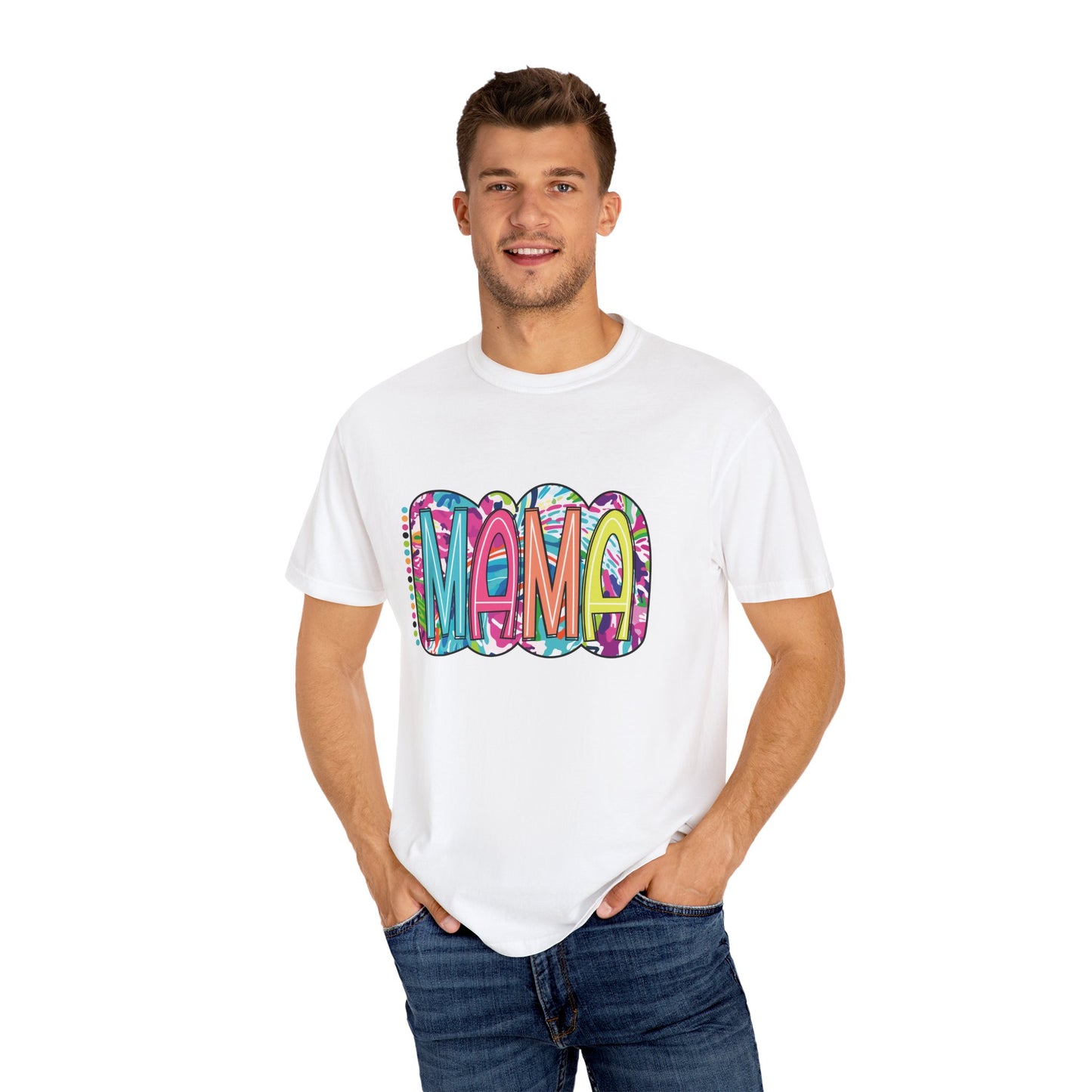 Mama shirt, summertime shirt, vacation shirt, party tee, trendy tee, sophisticated tee, Mother's Day shirt