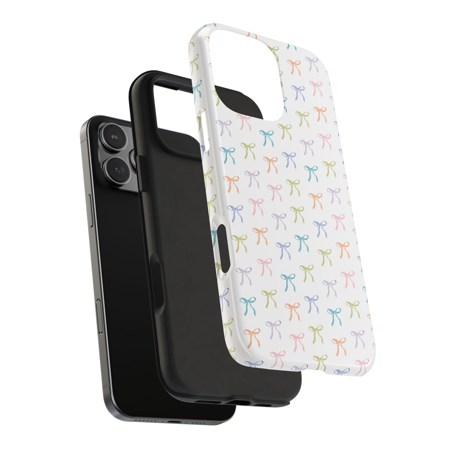 Bow Phone Case, Coquette Design Case, Durable Phone Case, Tough Phone Cases
