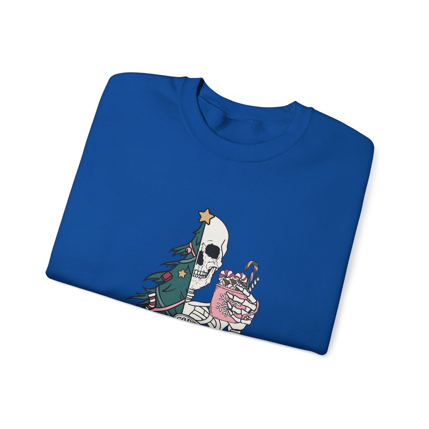 Sorta Merry Sorta Scary Christmas Unisex Heavy Blend™ Crewneck Sweatshirt