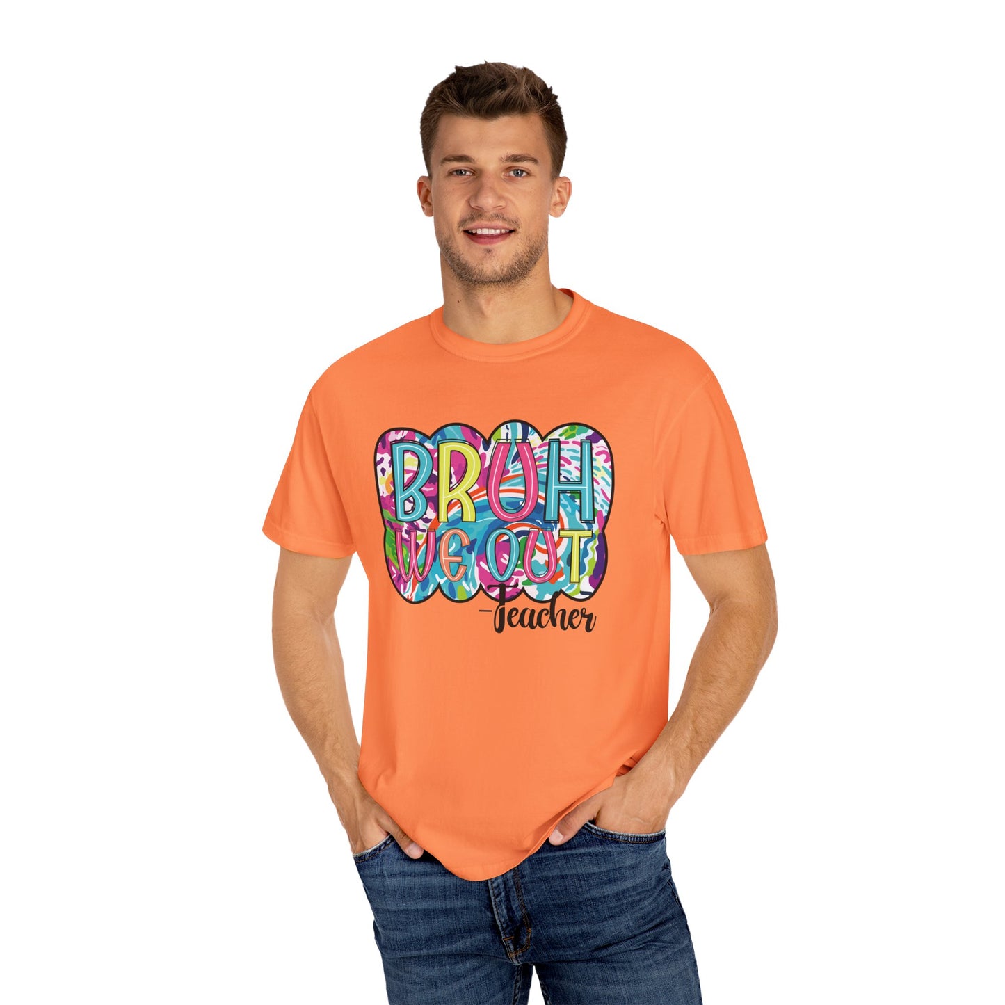 Bruh We Out Teacher shirt, summertime shirt, vacation shirt, party tee, trendy tee, sophisticated tee, Teacher tee