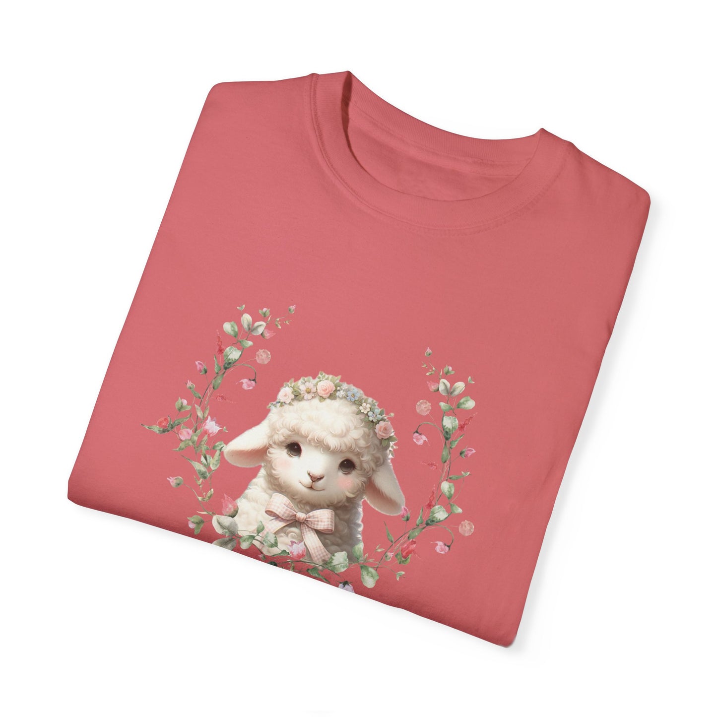 Lambs Charm T-Shirt Coquette T-Shirt Trendy Crewneck Aesthetic T-Shirt Cute T-Shirt Gift For Her Comfort Colors T-Shirt