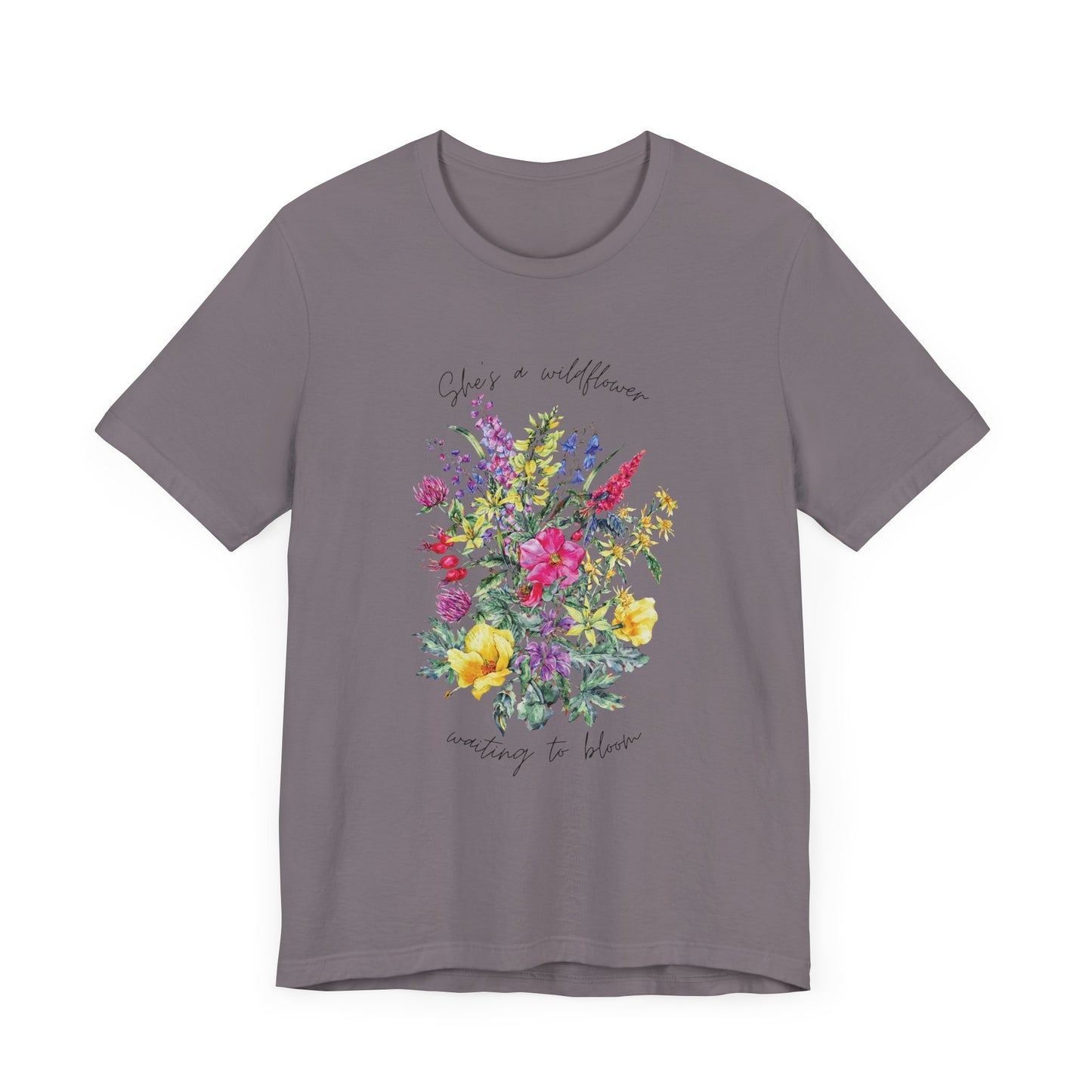 Wildflowers Shirt, Spring flowers shirt, Wildflower Tshirt, Floral Tshirt, Ladies Shirts, Garden Lover Shirt, Nature Lover Shirt