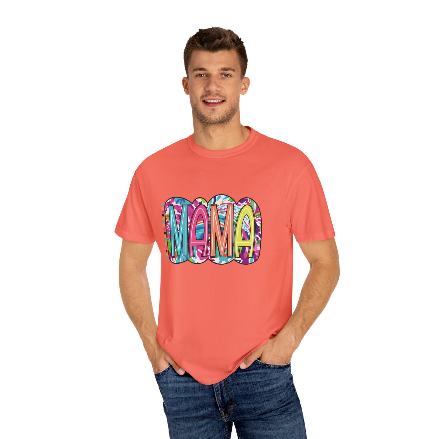 Mama shirt, summertime shirt, vacation shirt, party tee, trendy tee, sophisticated tee, Mother's Day shirt