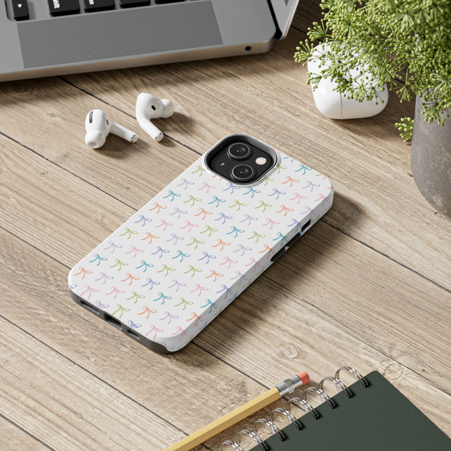 Bow Phone Case, Coquette Design Case, Durable Phone Case, Tough Phone Cases