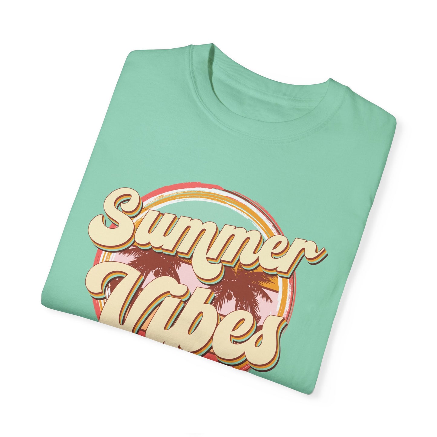 Summer vibes shirt, summertime shirt, vacation shirt, party tee, trendy tee, sophisticated tee, beach vibes tee
