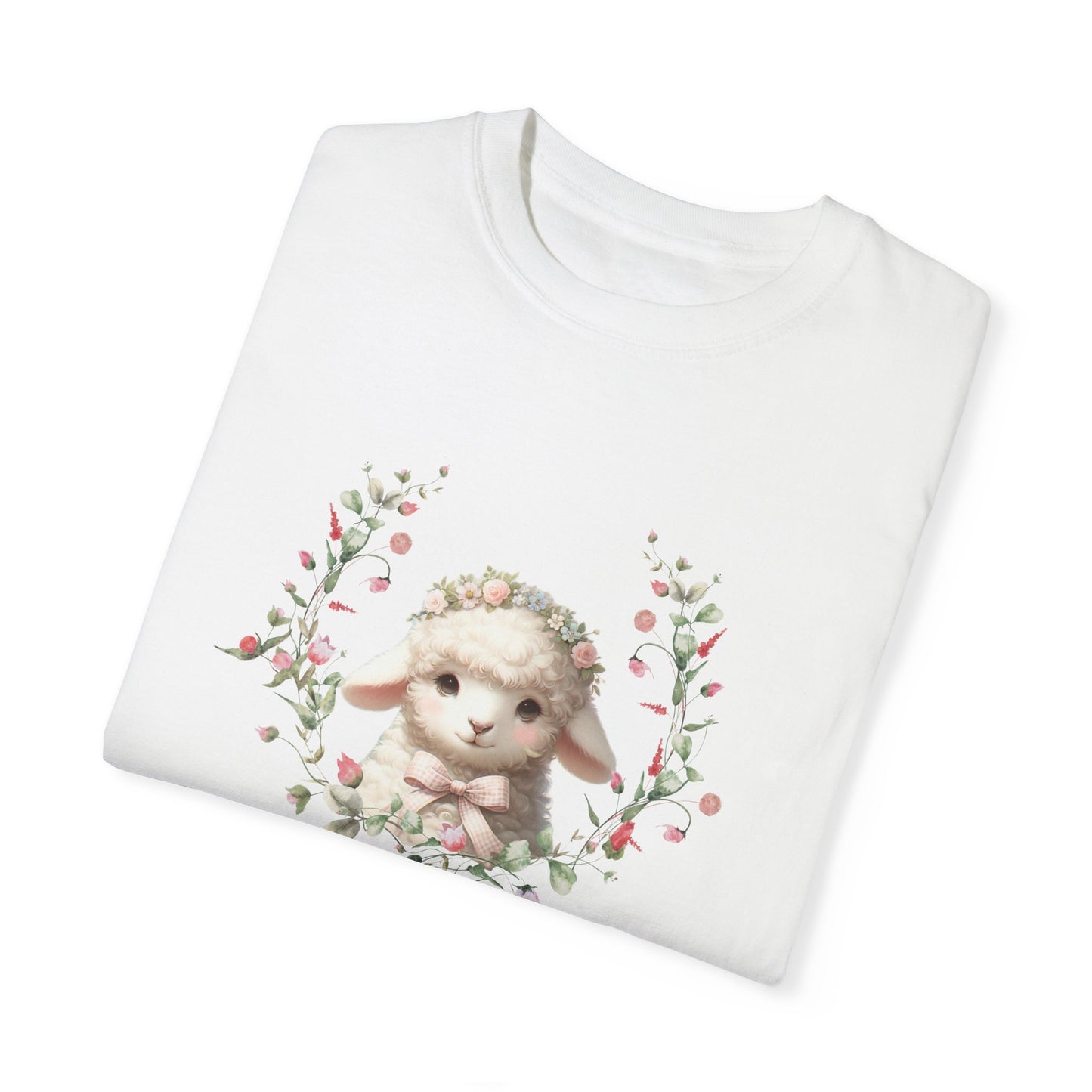 Lambs Charm T-Shirt Coquette T-Shirt Trendy Crewneck Aesthetic T-Shirt Cute T-Shirt Gift For Her Comfort Colors T-Shirt
