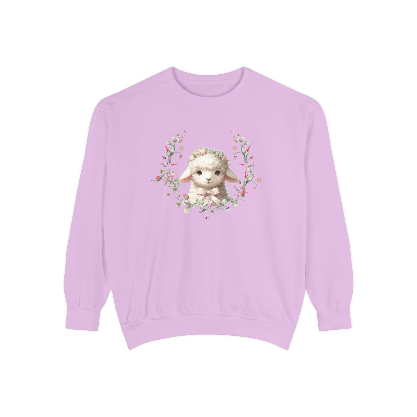 Lambs Charm Sweatshirt Coquette Sweatshirt Trendy Crewneck Aesthetic Sweatshirt Cute Sweatshirt Gift For Her Comfort Colors Sweatshirt