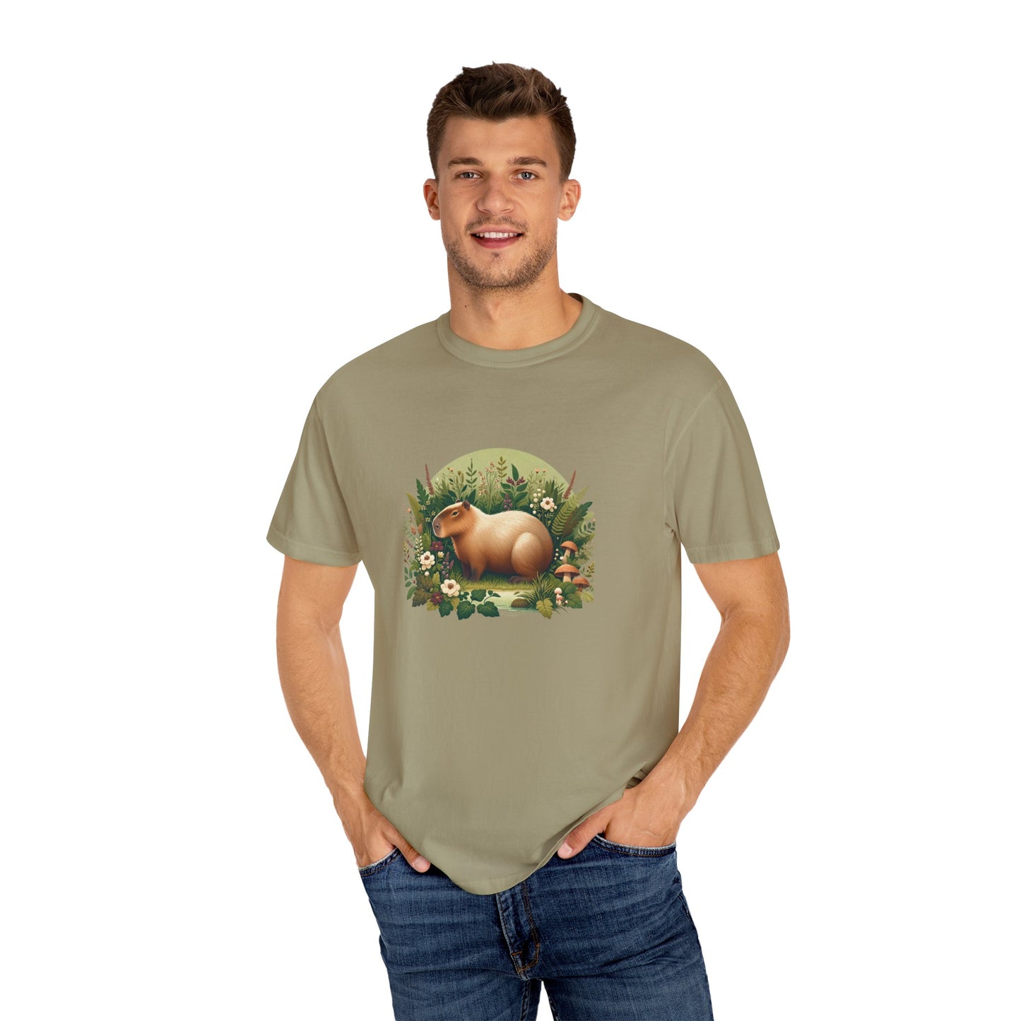 Capybara Crewneck Shirt, Animal Kingdom Gift, Comfort Colors Tee, Shirts That Go Hard
