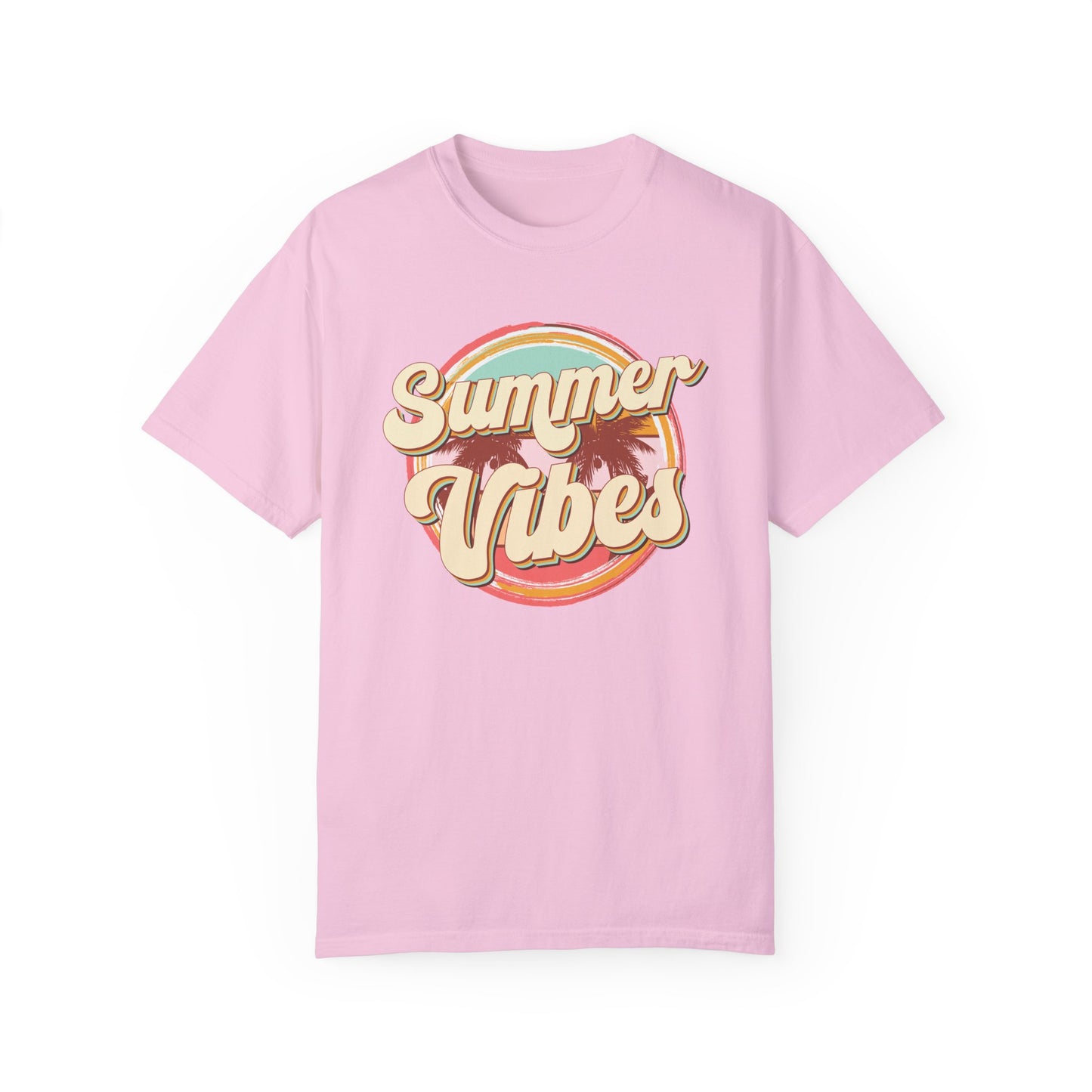 Summer vibes shirt, summertime shirt, vacation shirt, party tee, trendy tee, sophisticated tee, beach vibes tee