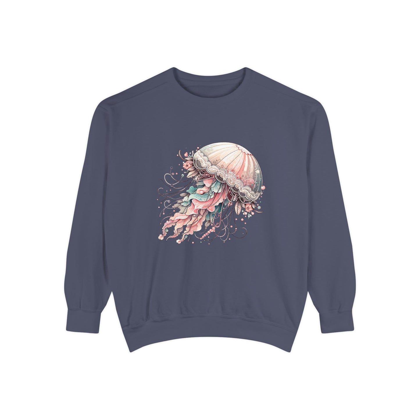 Jellyfish Dreams Sweatshirt Coquette Sweatshirt Trendy Crewneck Aesthetic Sweatshirt Cute Sweatshirt Gift For Her Comfort Colors Sweatshirt