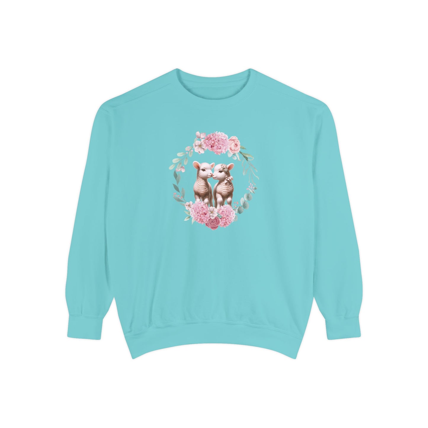 Lamby Snugglekins-Coquette Sweatshirt Trendy Crewneck Aesthetic Sweatshirt Cute Sweatshirt Gift For Her Comfort Colors Sweatshirt