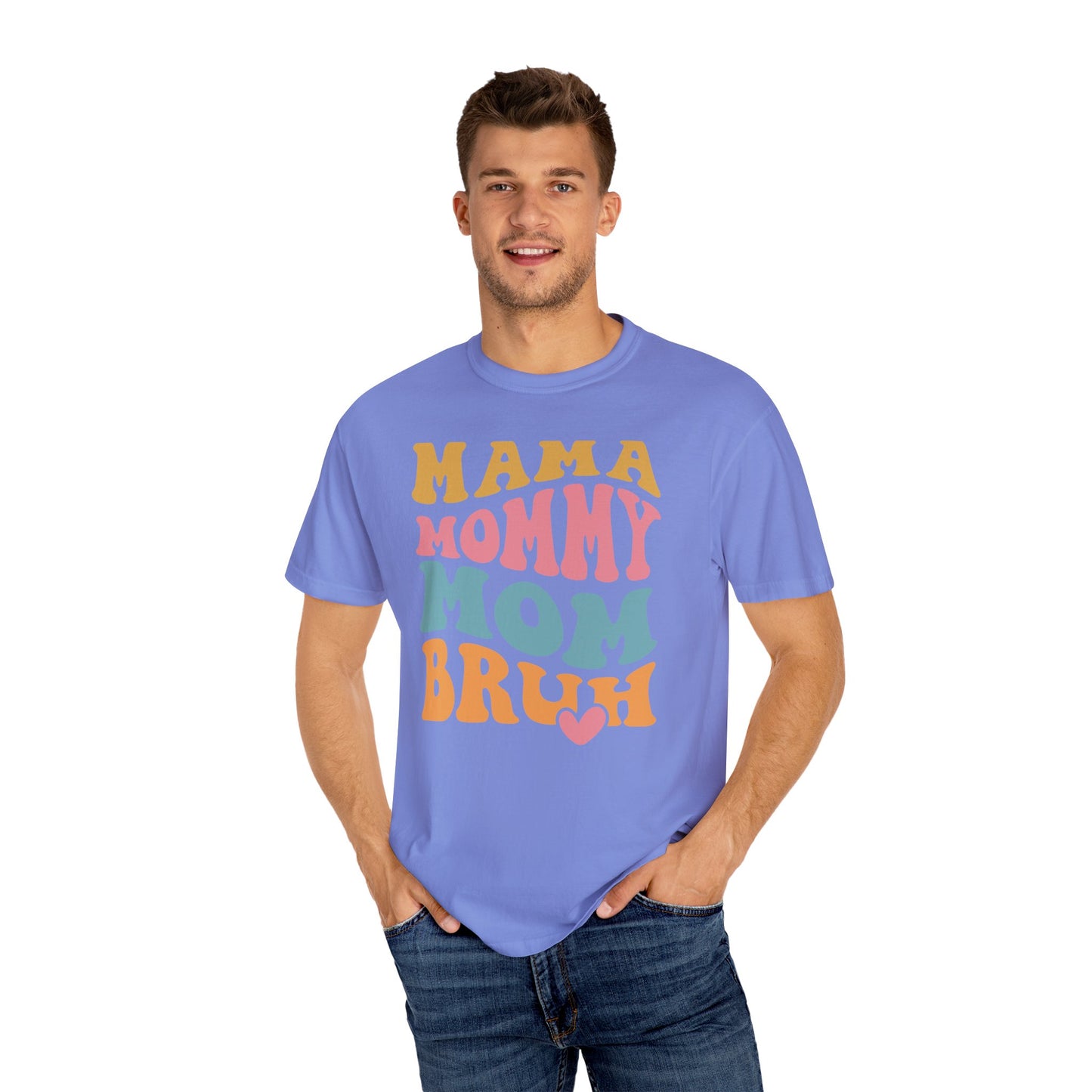 Mama Mommy Mom Bruh TShirt, Retro Font Tee, Mothers day shirt