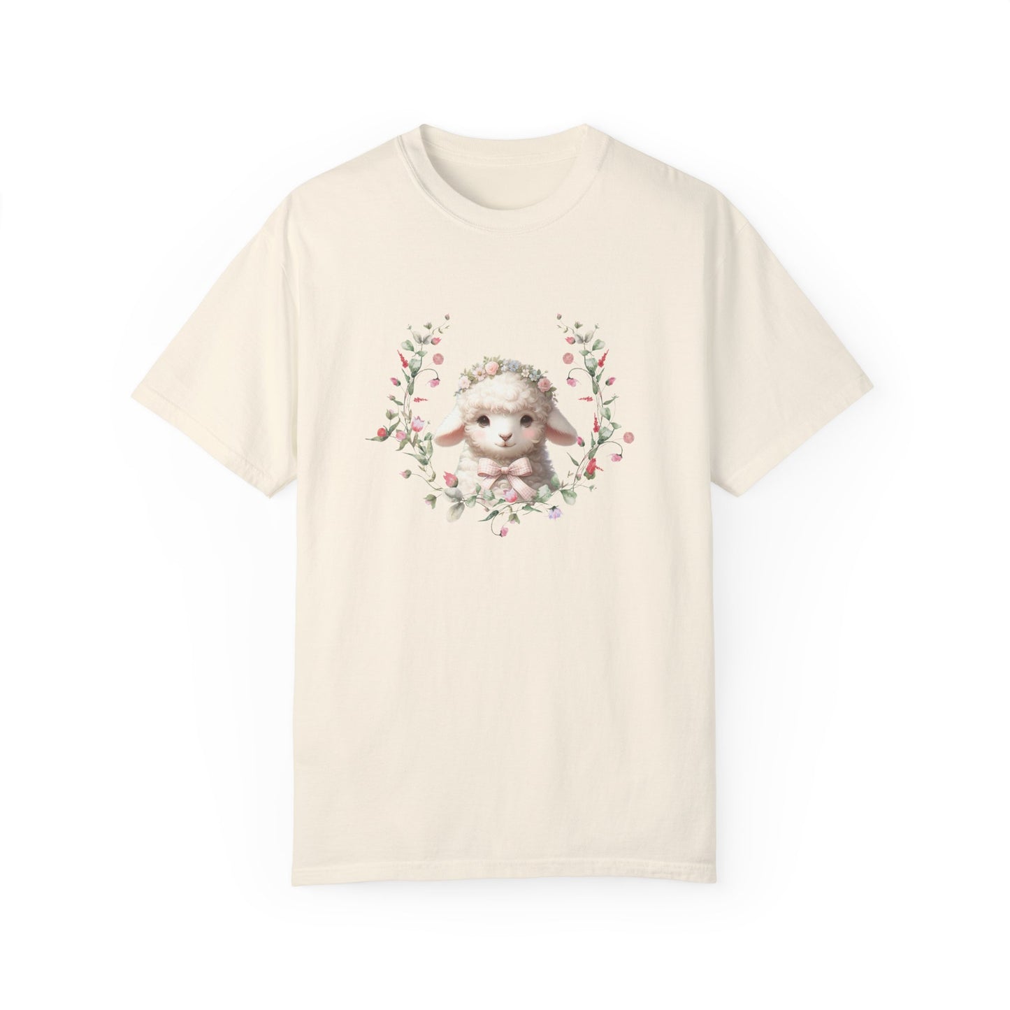 Lambs Charm T-Shirt Coquette T-Shirt Trendy Crewneck Aesthetic T-Shirt Cute T-Shirt Gift For Her Comfort Colors T-Shirt