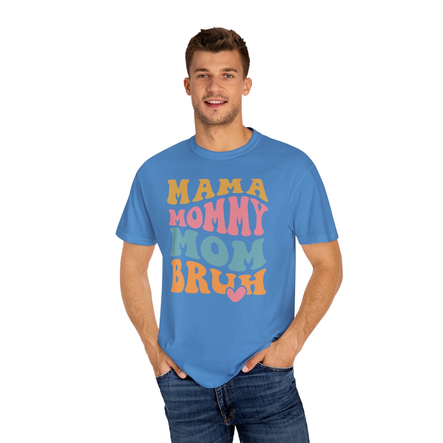 Mama Mommy Mom Bruh TShirt, Retro Font Tee, Mothers day shirt