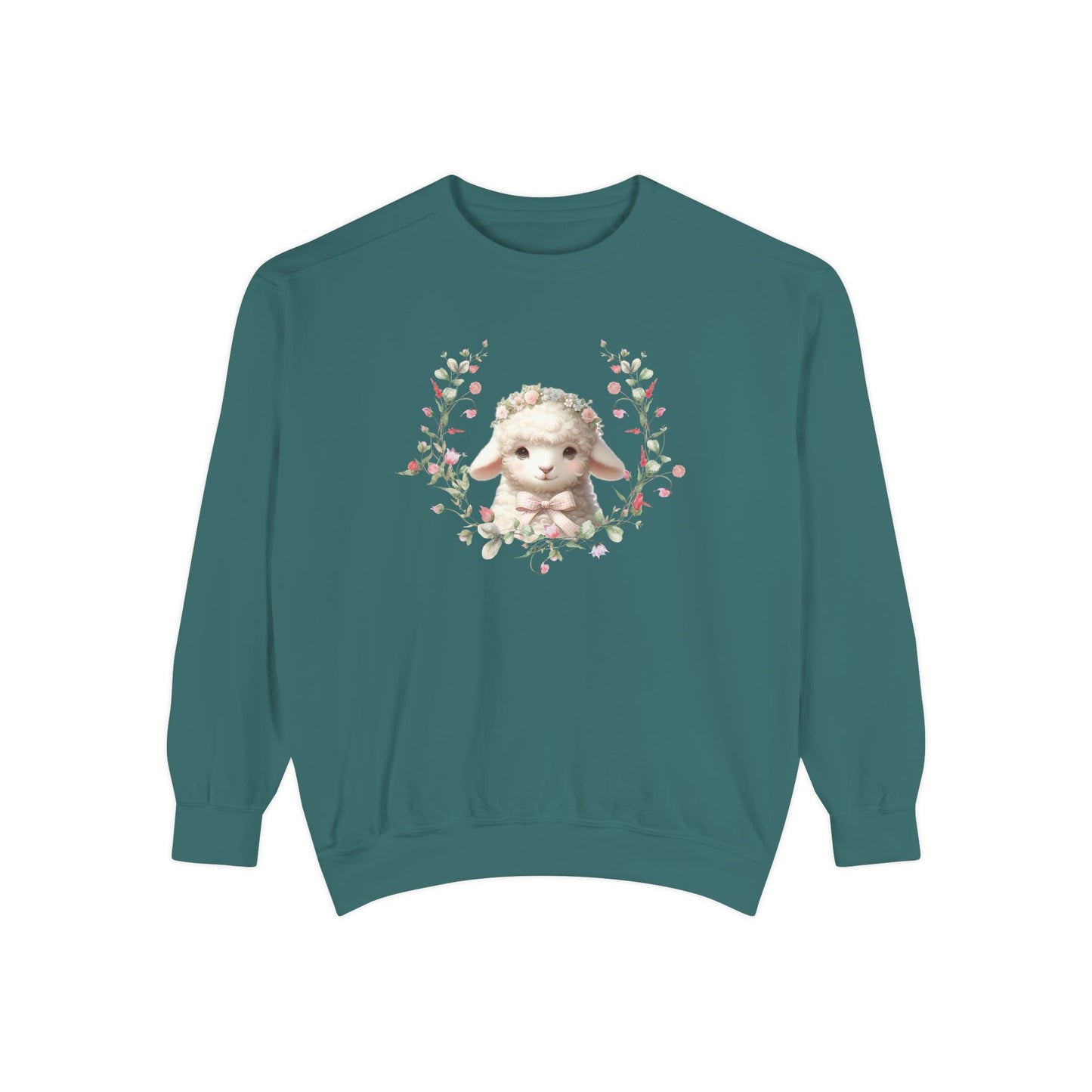 Lambs Charm Sweatshirt Coquette Sweatshirt Trendy Crewneck Aesthetic Sweatshirt Cute Sweatshirt Gift For Her Comfort Colors Sweatshirt