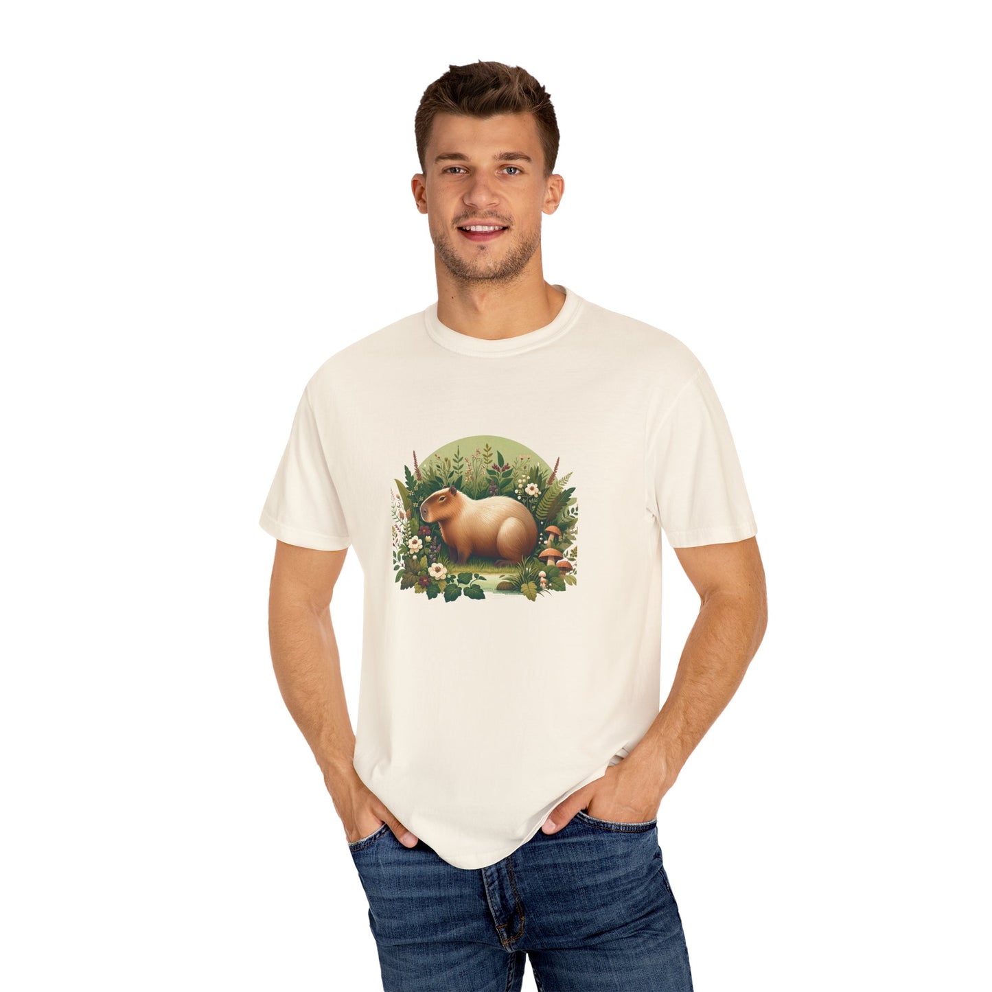 Capybara Crewneck Shirt, Animal Kingdom Gift, Comfort Colors Tee, Shirts That Go Hard