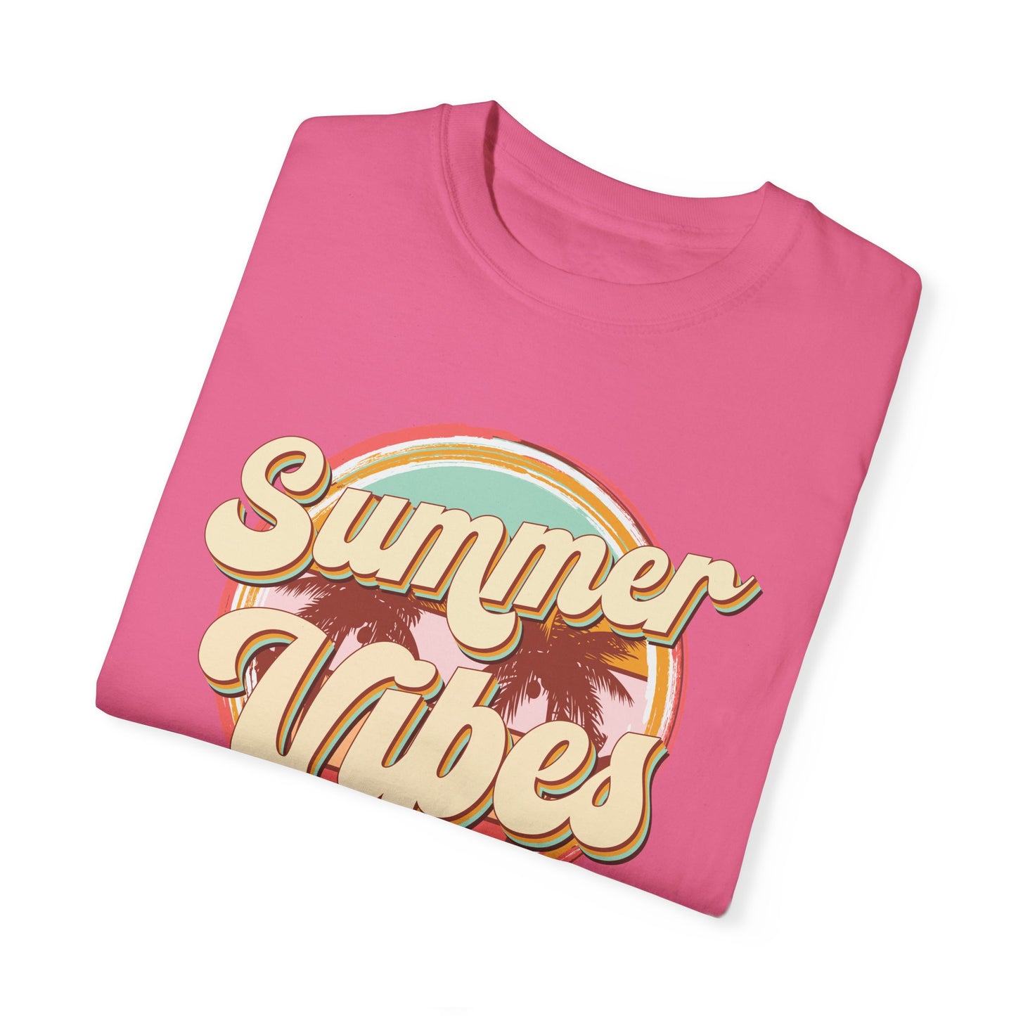 Summer vibes shirt, summertime shirt, vacation shirt, party tee, trendy tee, sophisticated tee, beach vibes tee