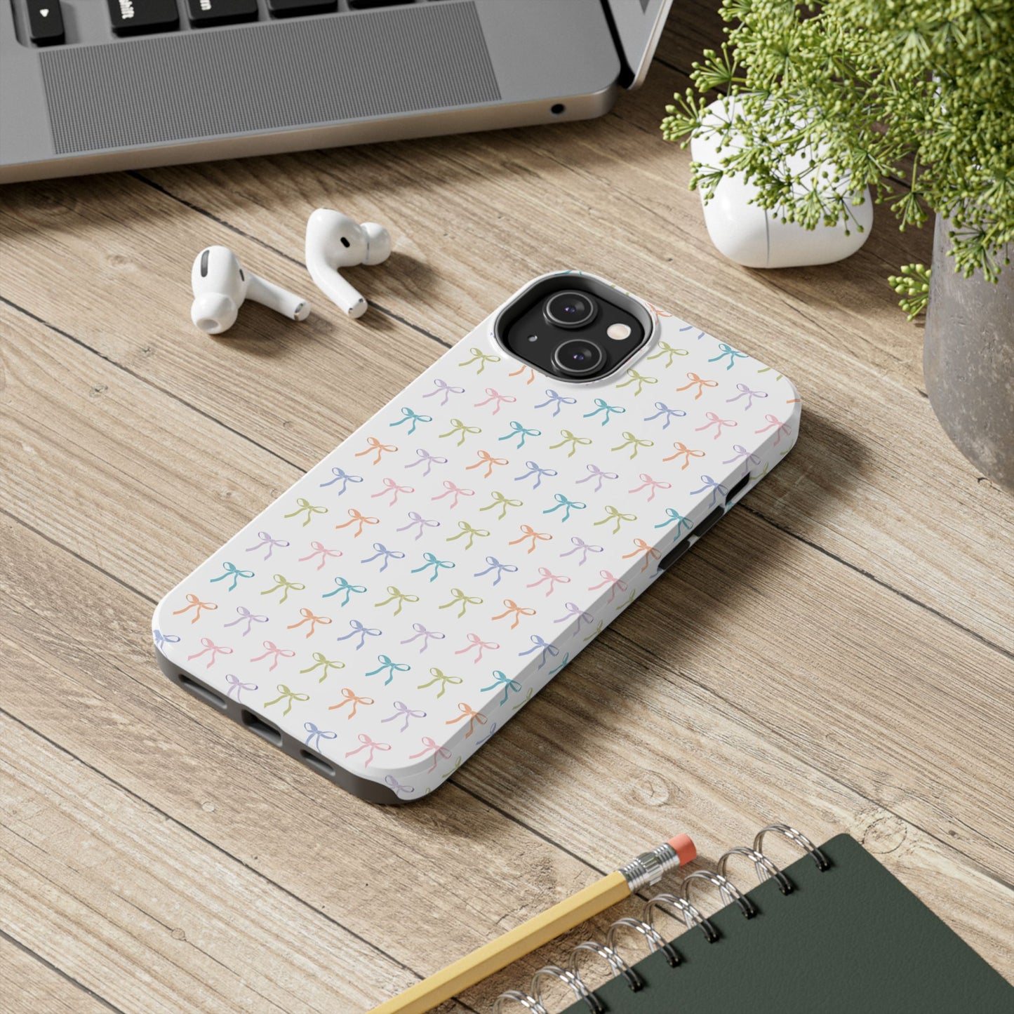 Bow Phone Case, Coquette Design Case, Durable Phone Case, Tough Phone Cases