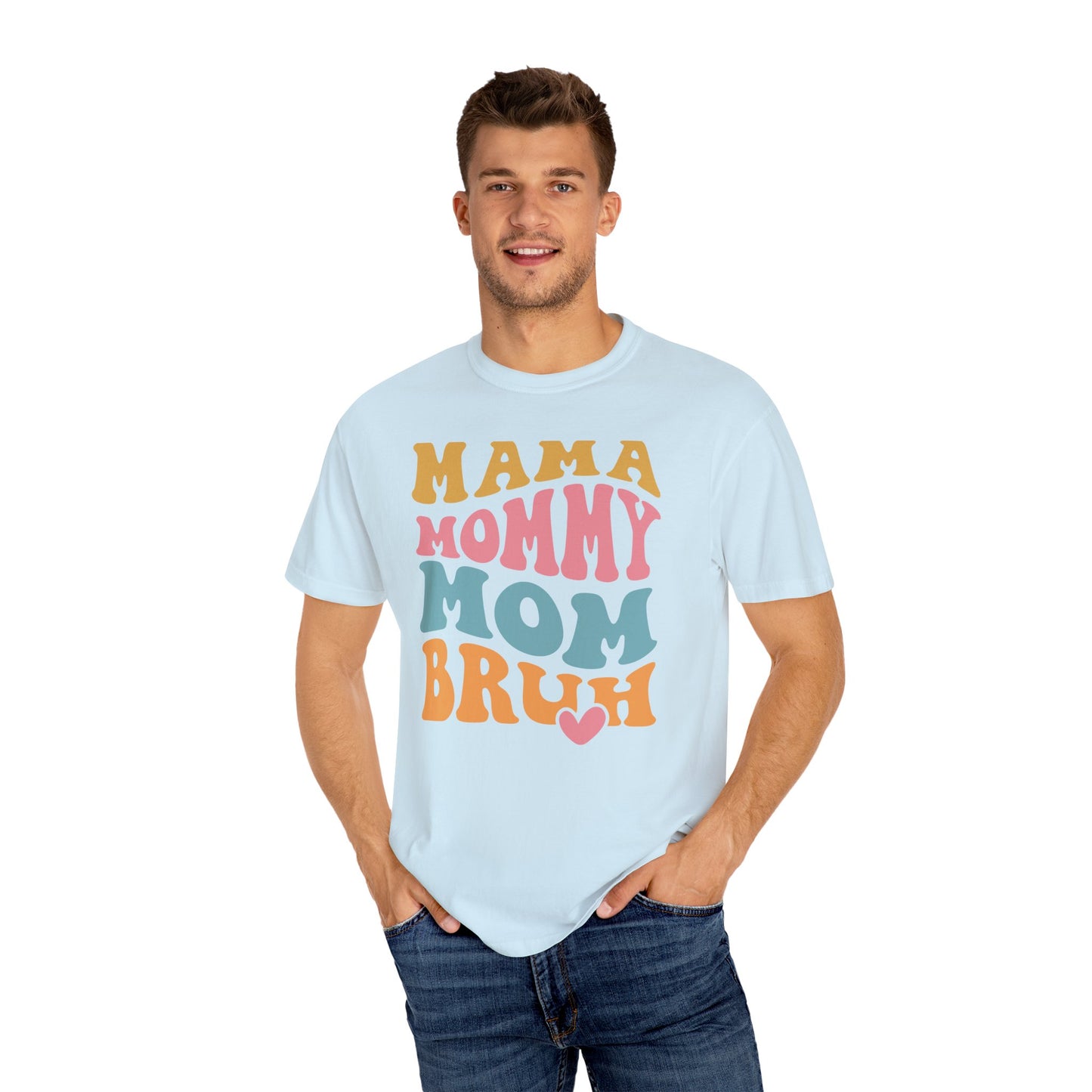 Mama Mommy Mom Bruh TShirt, Retro Font Tee, Mothers day shirt