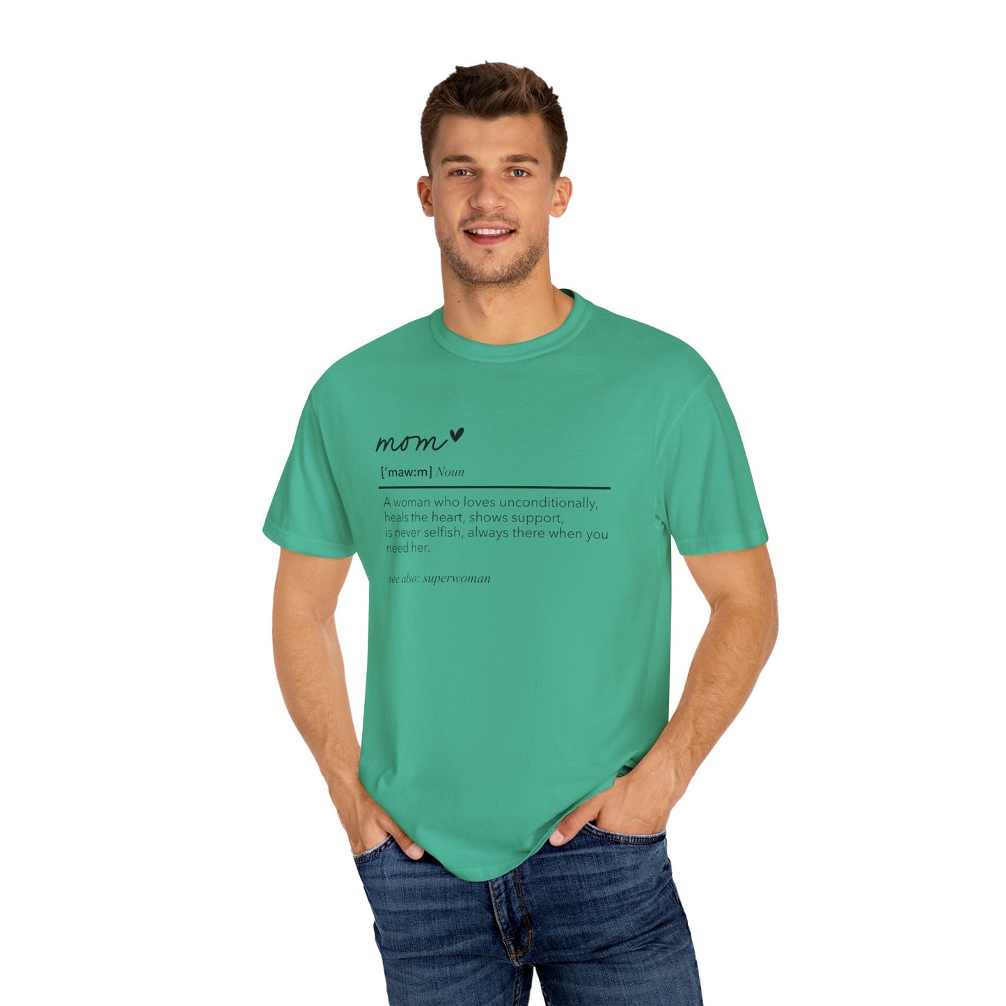 Definition of Mom shirt, summertime shirt, trendy tee, sophisticated tee, Mother's Day shirt