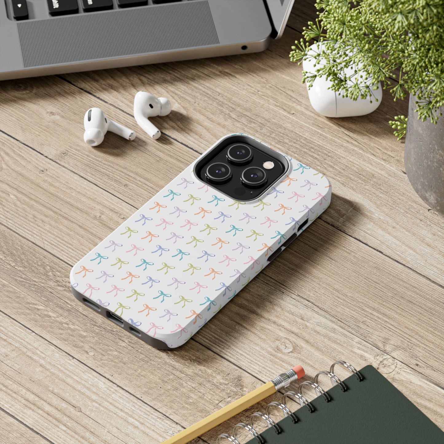 Bow Phone Case, Coquette Design Case, Durable Phone Case, Tough Phone Cases