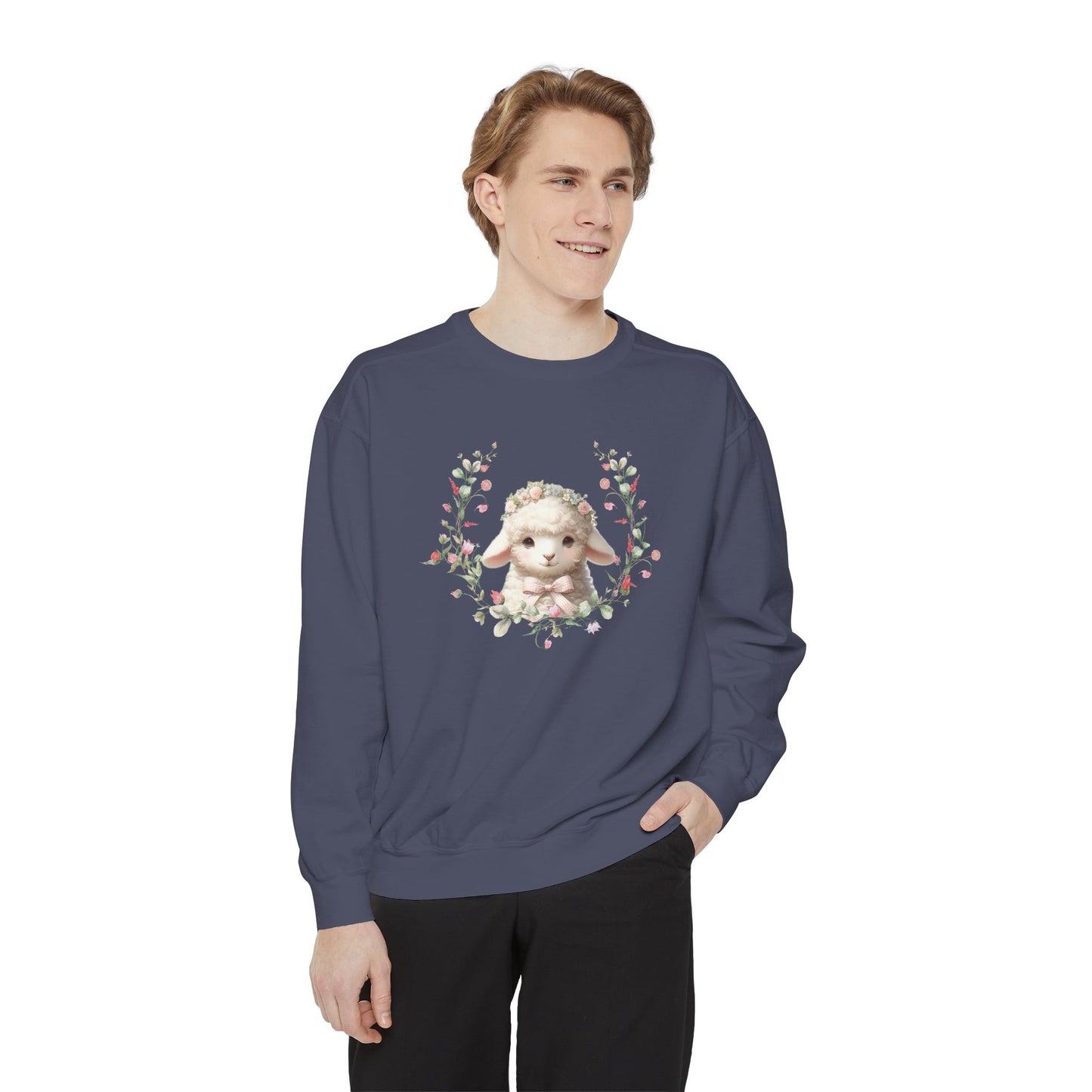 Lambs Charm Sweatshirt Coquette Sweatshirt Trendy Crewneck Aesthetic Sweatshirt Cute Sweatshirt Gift For Her Comfort Colors Sweatshirt