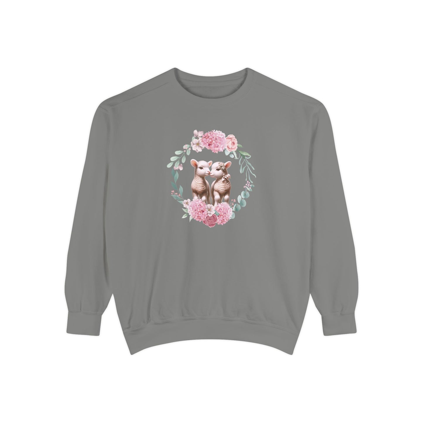 Lamby Snugglekins-Coquette Sweatshirt Trendy Crewneck Aesthetic Sweatshirt Cute Sweatshirt Gift For Her Comfort Colors Sweatshirt