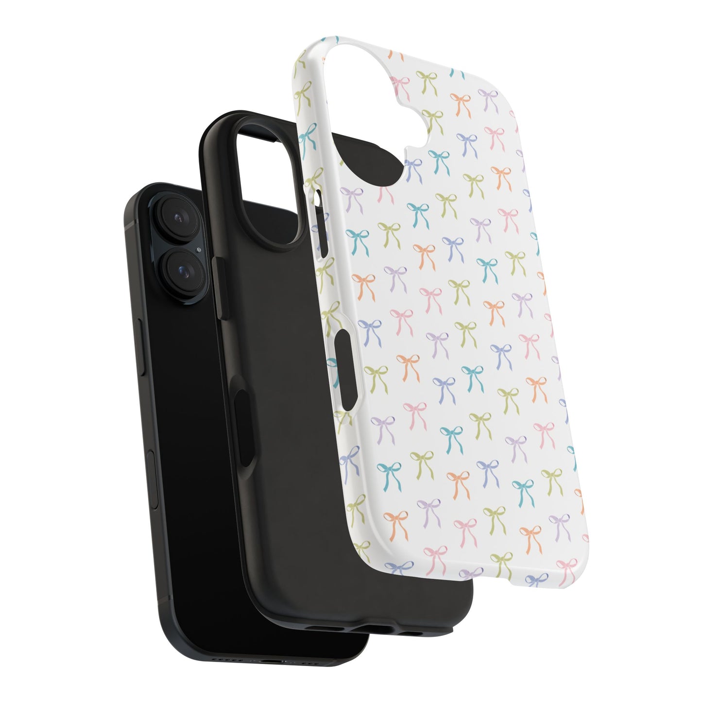Bow Phone Case, Coquette Design Case, Durable Phone Case, Tough Phone Cases