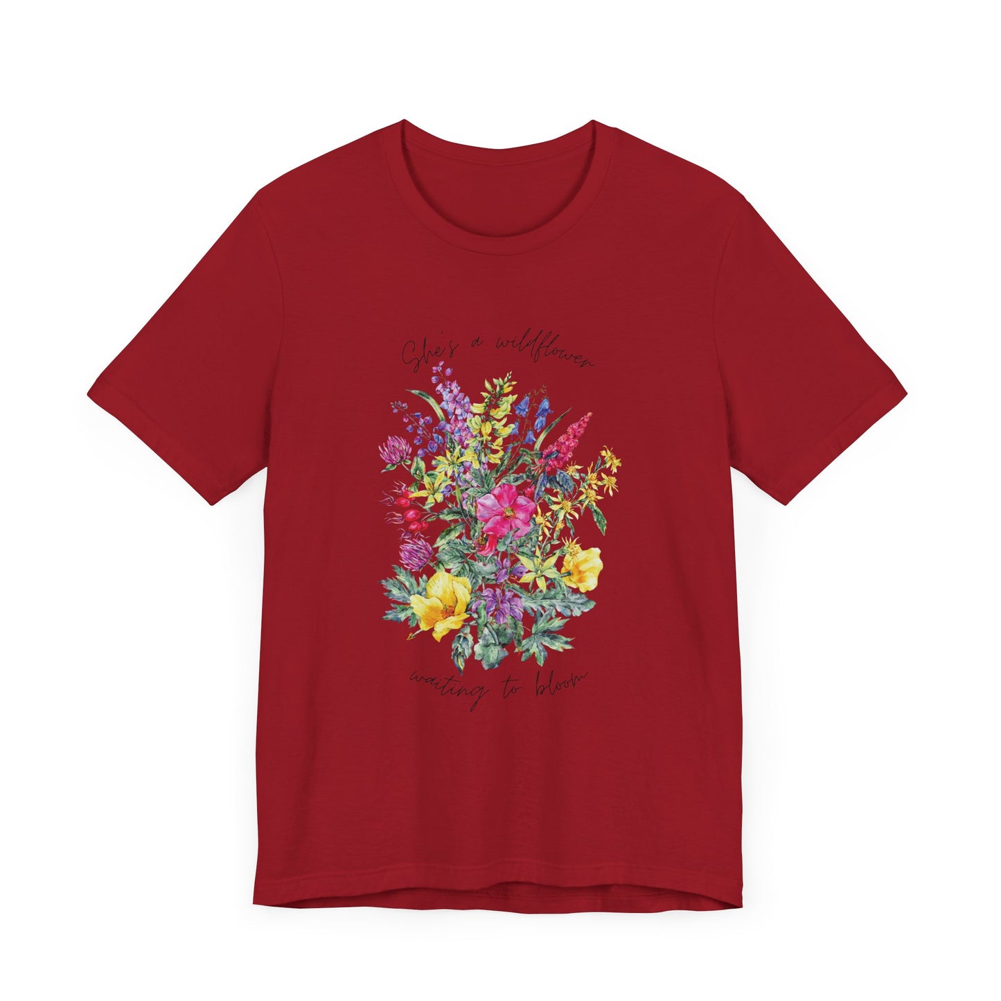 Wildflowers Shirt, Spring flowers shirt, Wildflower Tshirt, Floral Tshirt, Ladies Shirts, Garden Lover Shirt, Nature Lover Shirt