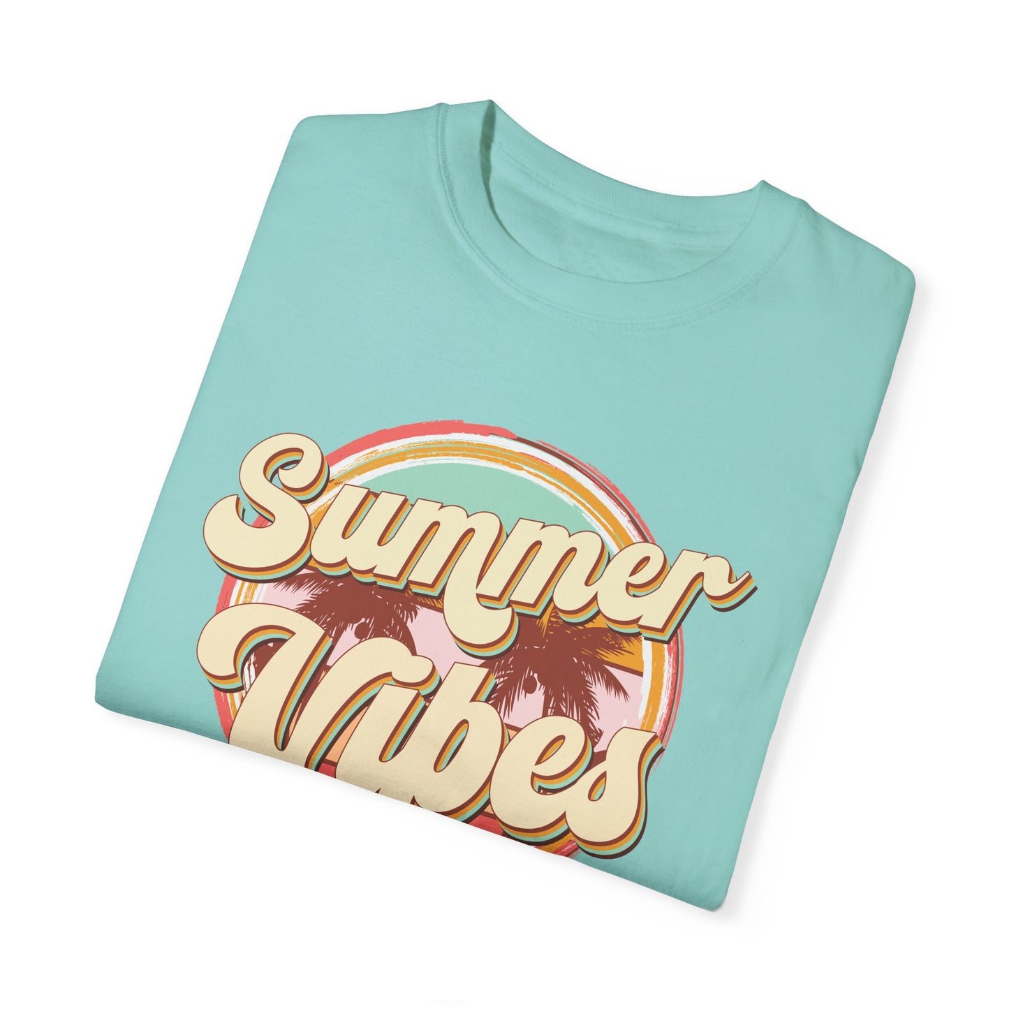 Summer vibes shirt, summertime shirt, vacation shirt, party tee, trendy tee, sophisticated tee, beach vibes tee