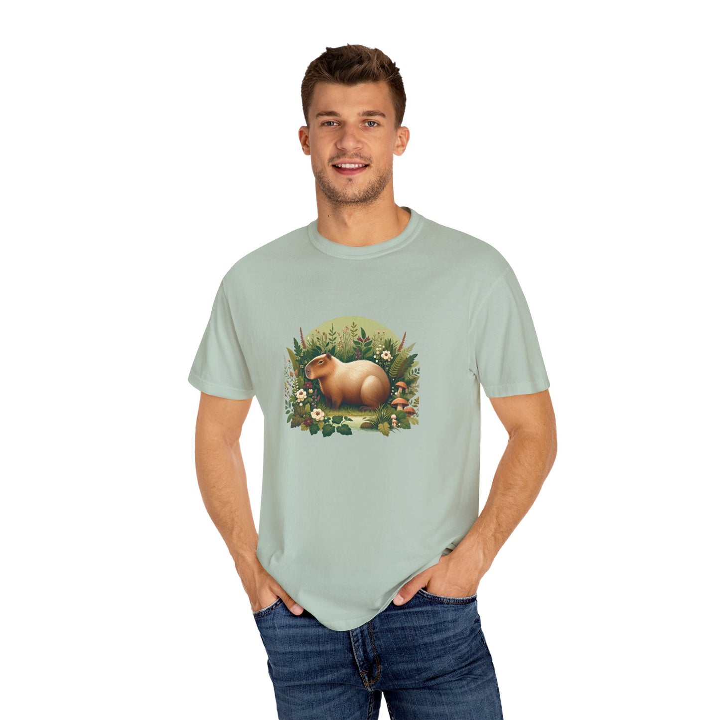 Capybara Crewneck Shirt, Animal Kingdom Gift, Comfort Colors Tee, Shirts That Go Hard