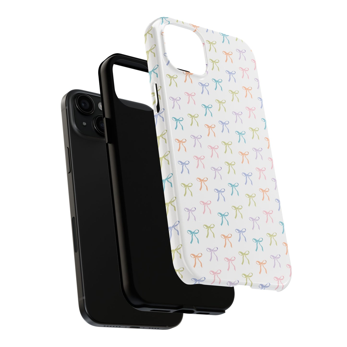 Bow Phone Case, Coquette Design Case, Durable Phone Case, Tough Phone Cases