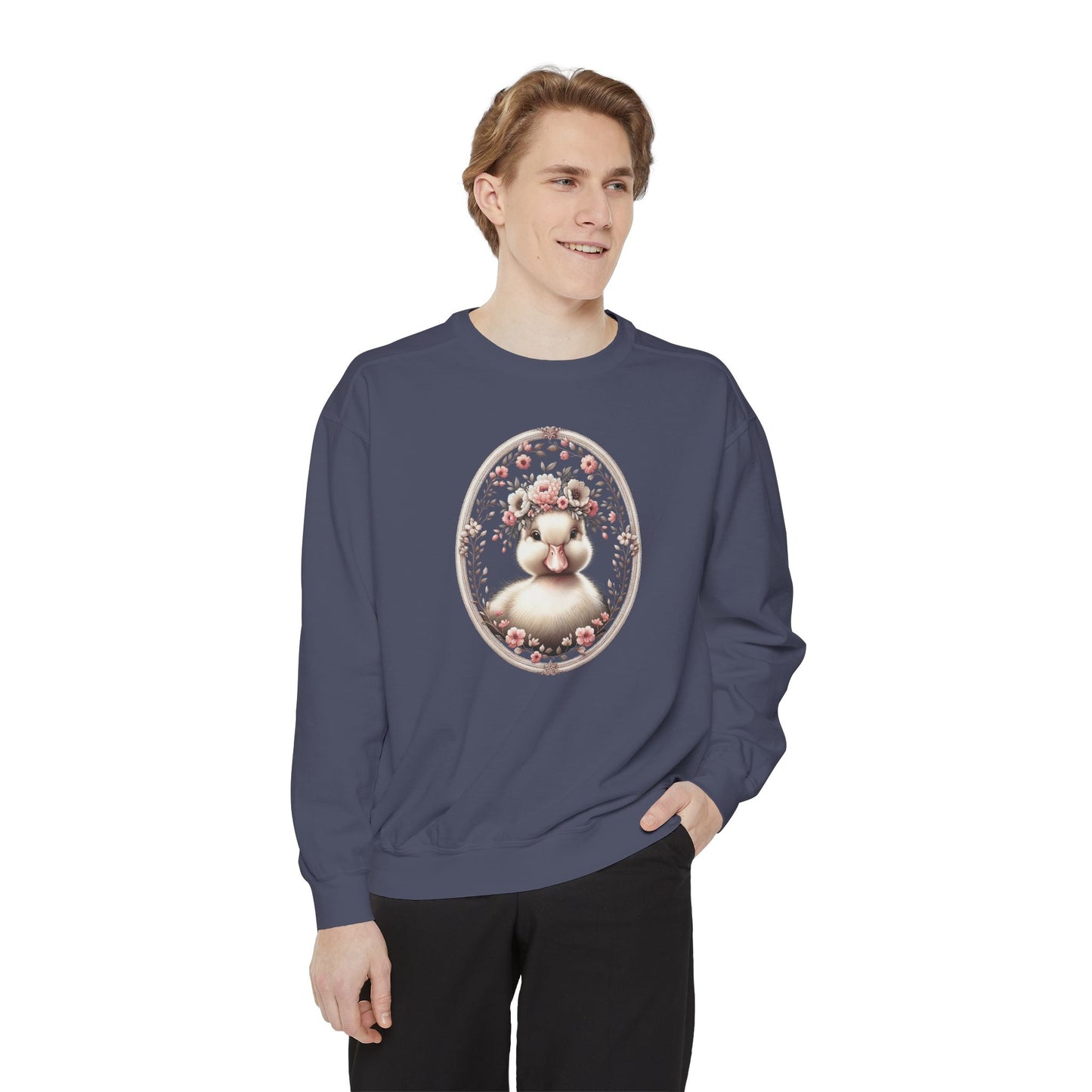 Baby Duckling Sweatshirt Coquette Sweatshirt Trendy Crewneck Aesthetic Sweatshirt Cute Sweatshirt Gift For Her Comfort Colors Sweatshirt