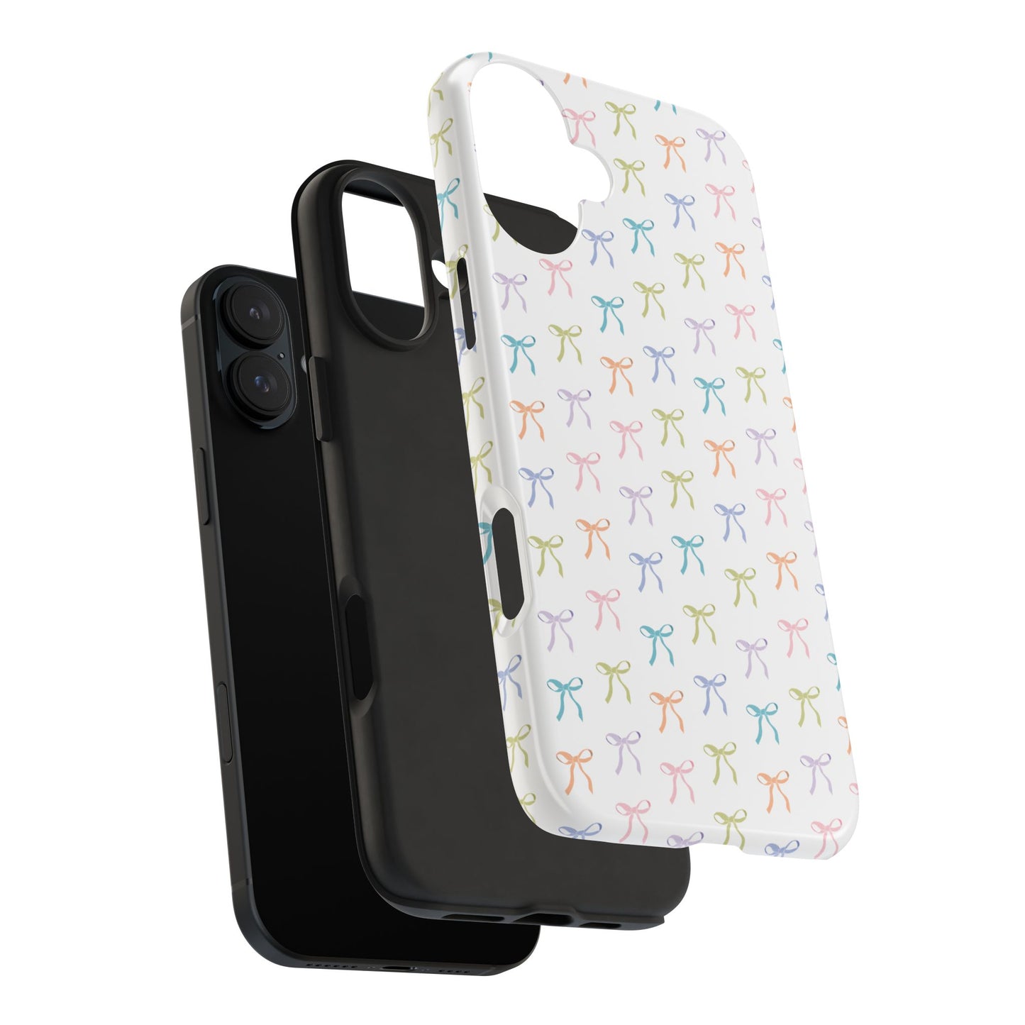 Bow Phone Case, Coquette Design Case, Durable Phone Case, Tough Phone Cases