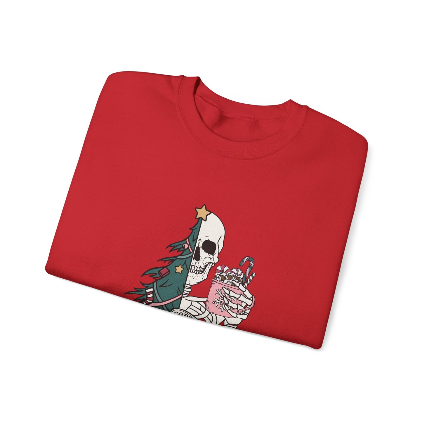 Sorta Merry Sorta Scary Christmas Unisex Heavy Blend™ Crewneck Sweatshirt