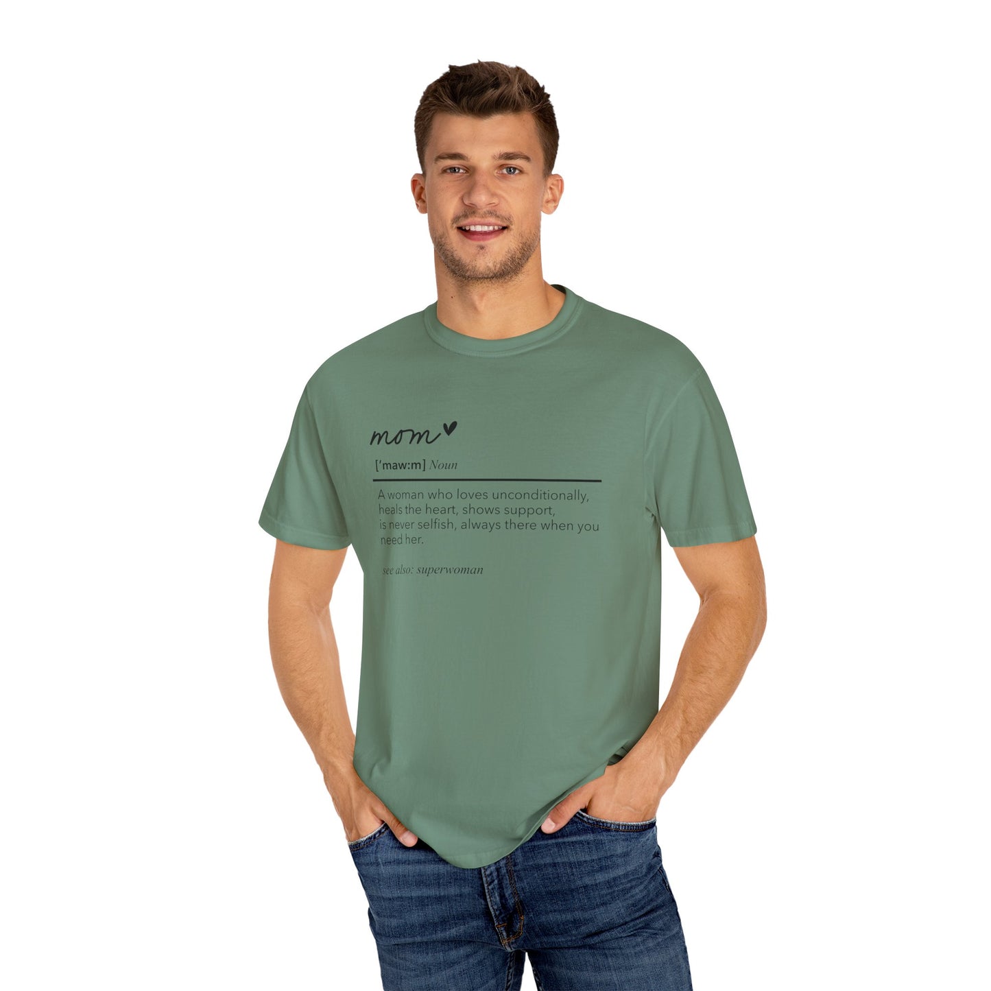 Definition of Mom shirt, summertime shirt, trendy tee, sophisticated tee, Mother's Day shirt
