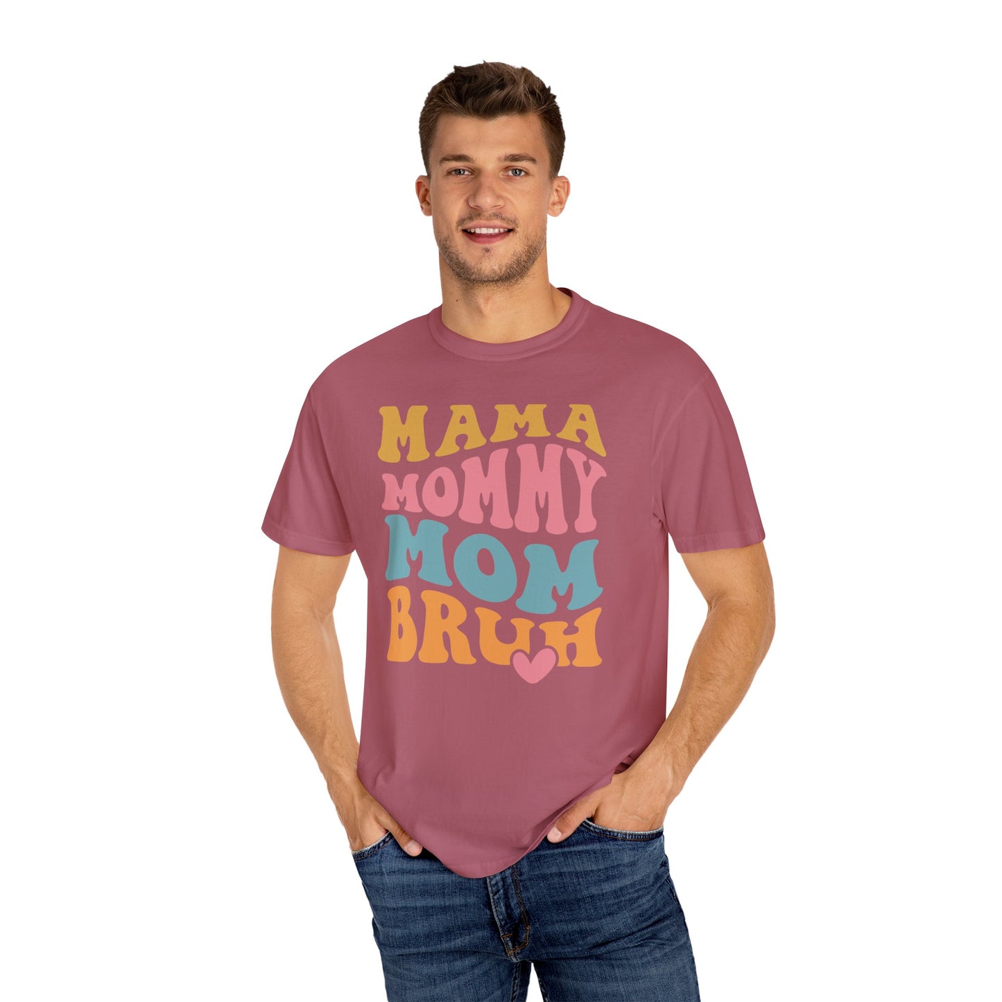 Mama Mommy Mom Bruh TShirt, Retro Font Tee, Mothers day shirt