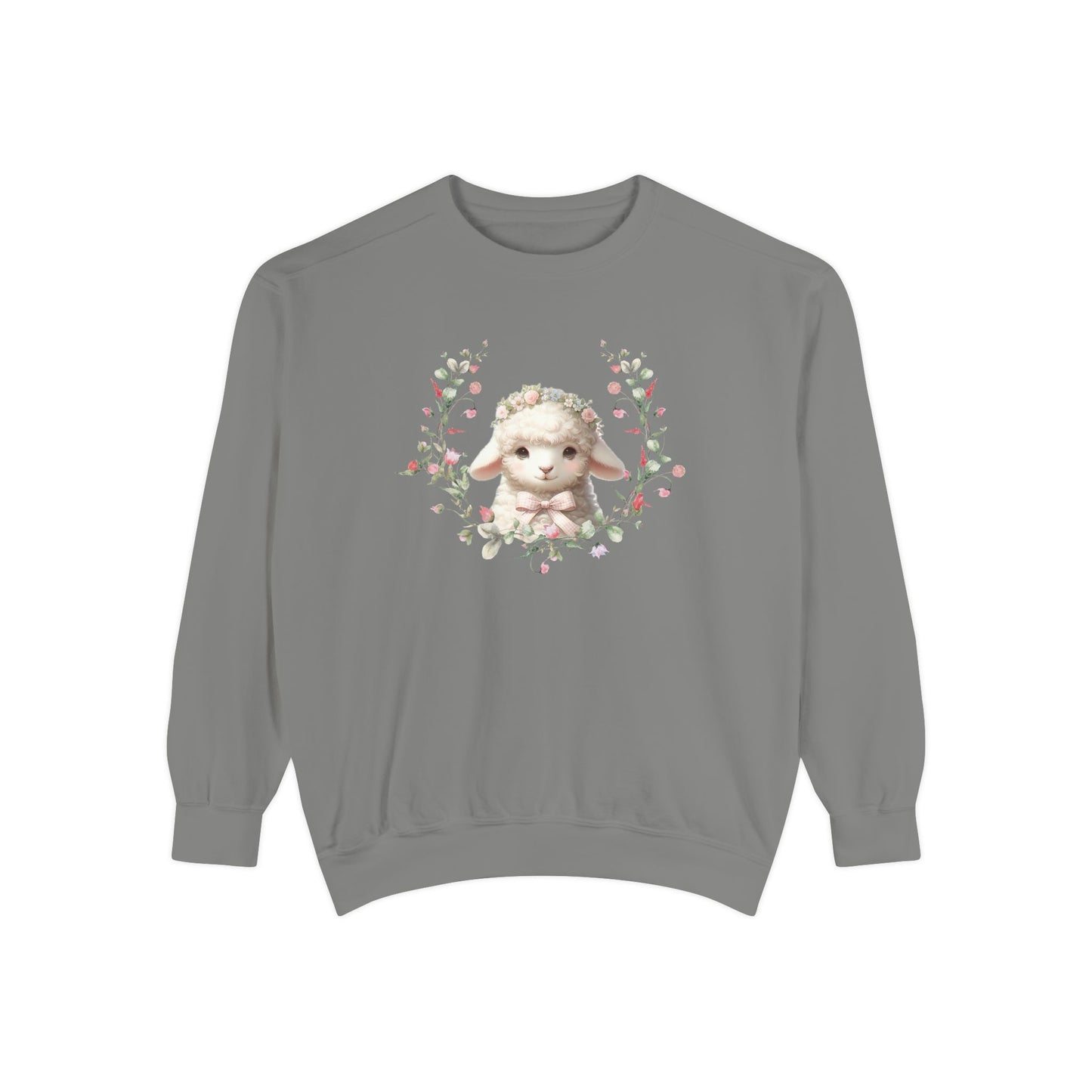 Lambs Charm Sweatshirt Coquette Sweatshirt Trendy Crewneck Aesthetic Sweatshirt Cute Sweatshirt Gift For Her Comfort Colors Sweatshirt