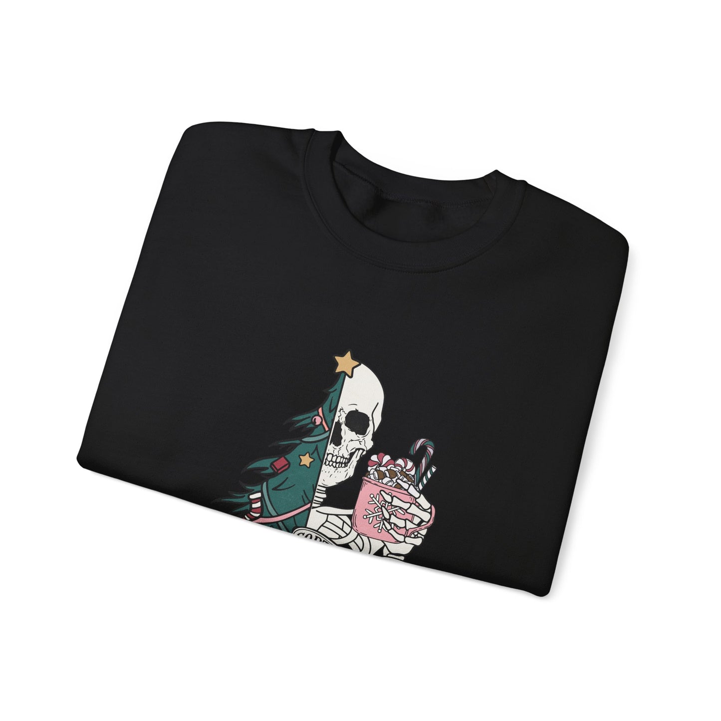 Sorta Merry Sorta Scary Christmas Unisex Heavy Blend™ Crewneck Sweatshirt