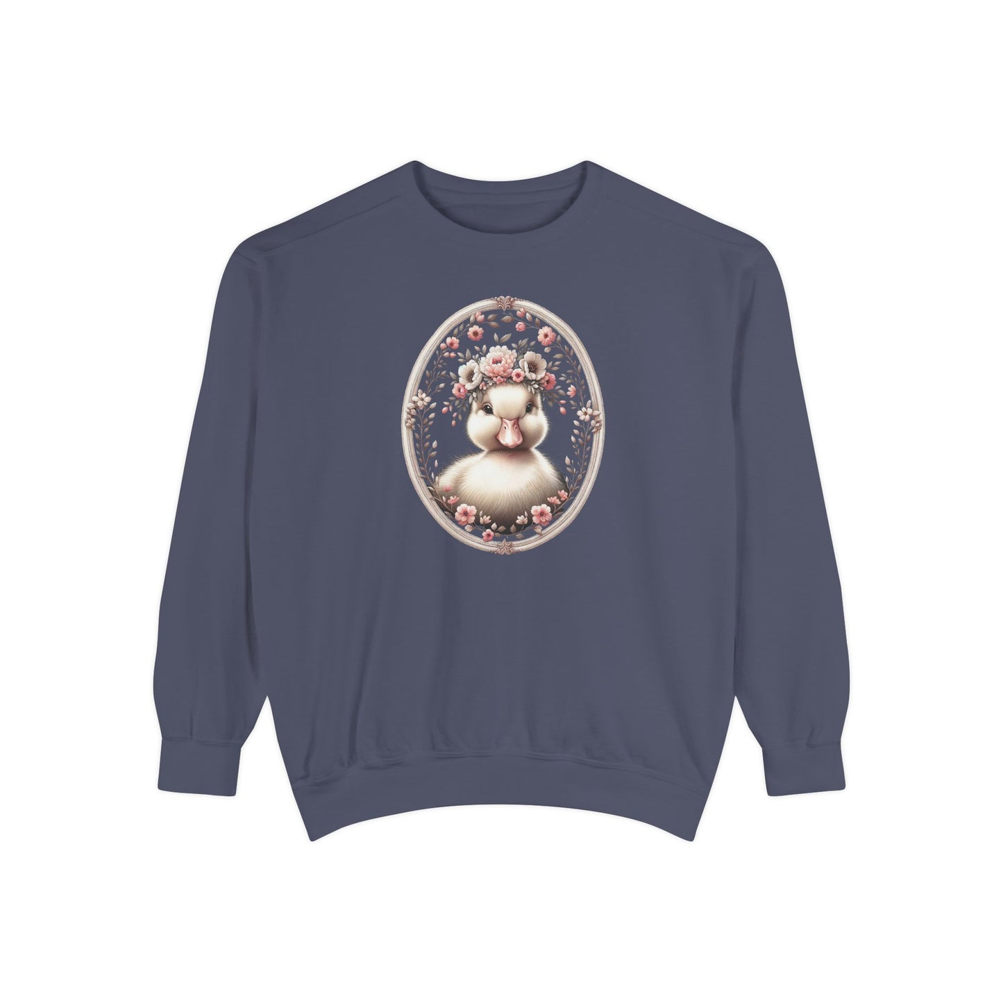 Baby Duckling Sweatshirt Coquette Sweatshirt Trendy Crewneck Aesthetic Sweatshirt Cute Sweatshirt Gift For Her Comfort Colors Sweatshirt