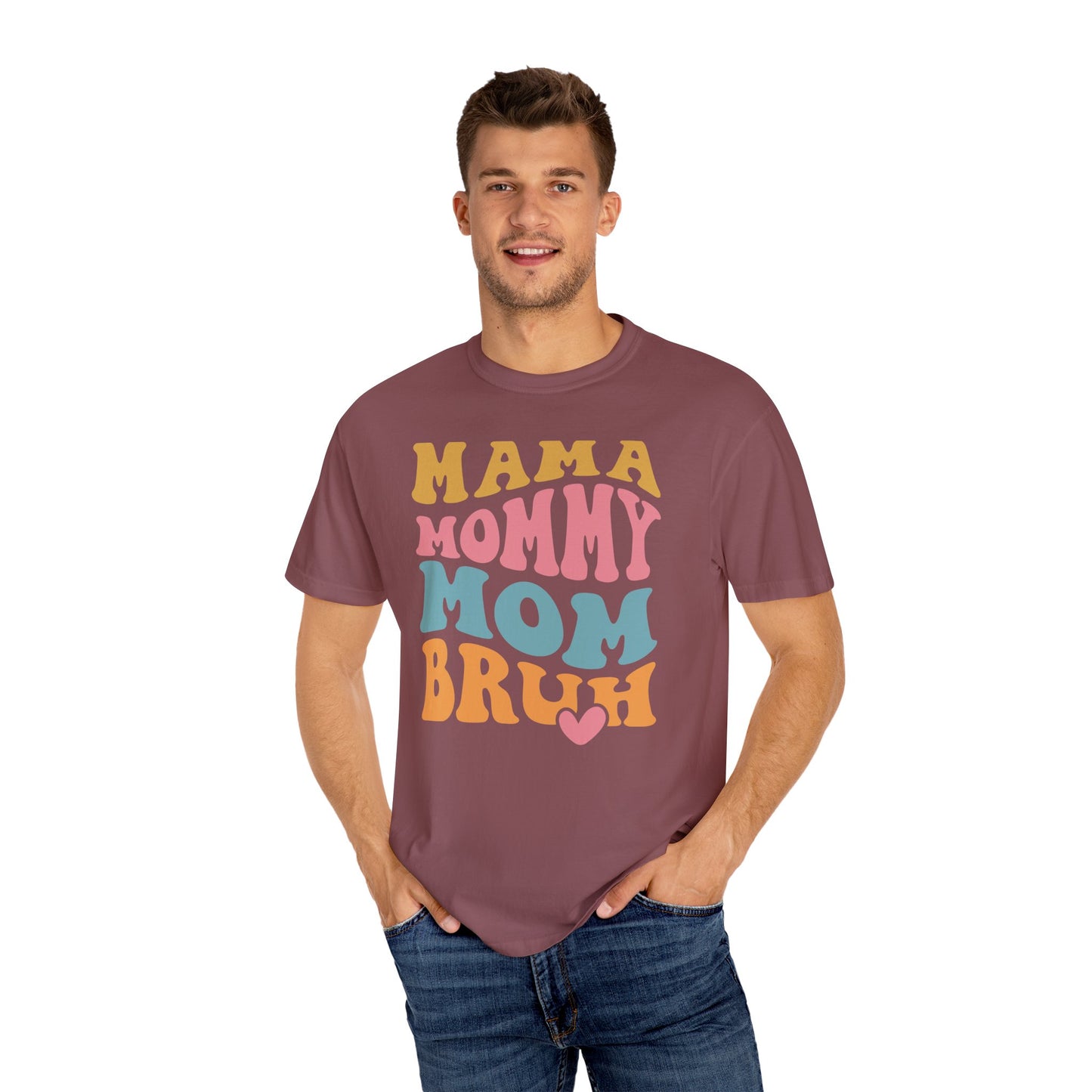 Mama Mommy Mom Bruh TShirt, Retro Font Tee, Mothers day shirt