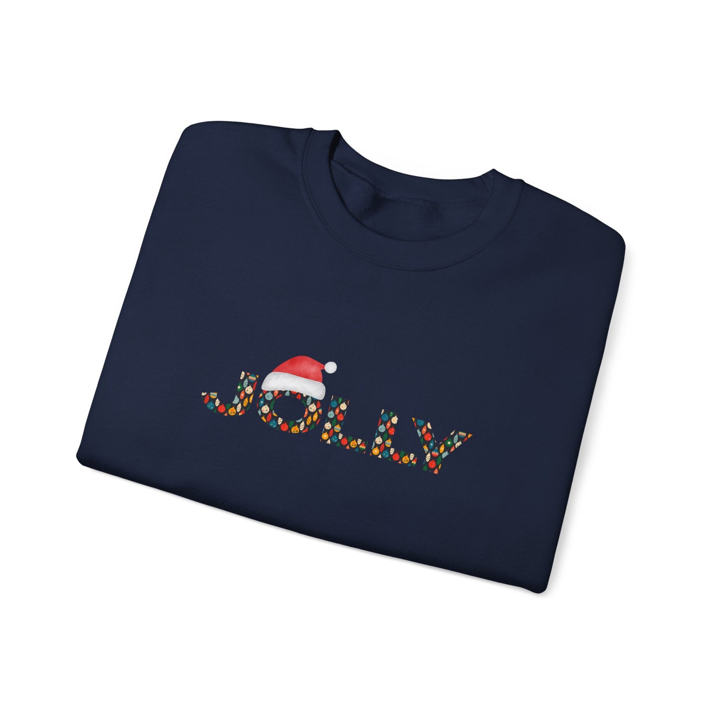 Jolly Christmas Ornaments Unisex Heavy Blend™ Crewneck Sweatshirt