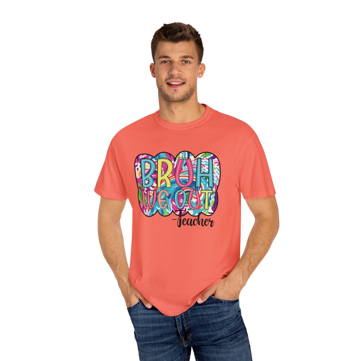 Bruh We Out Teacher shirt, summertime shirt, vacation shirt, party tee, trendy tee, sophisticated tee, Teacher tee